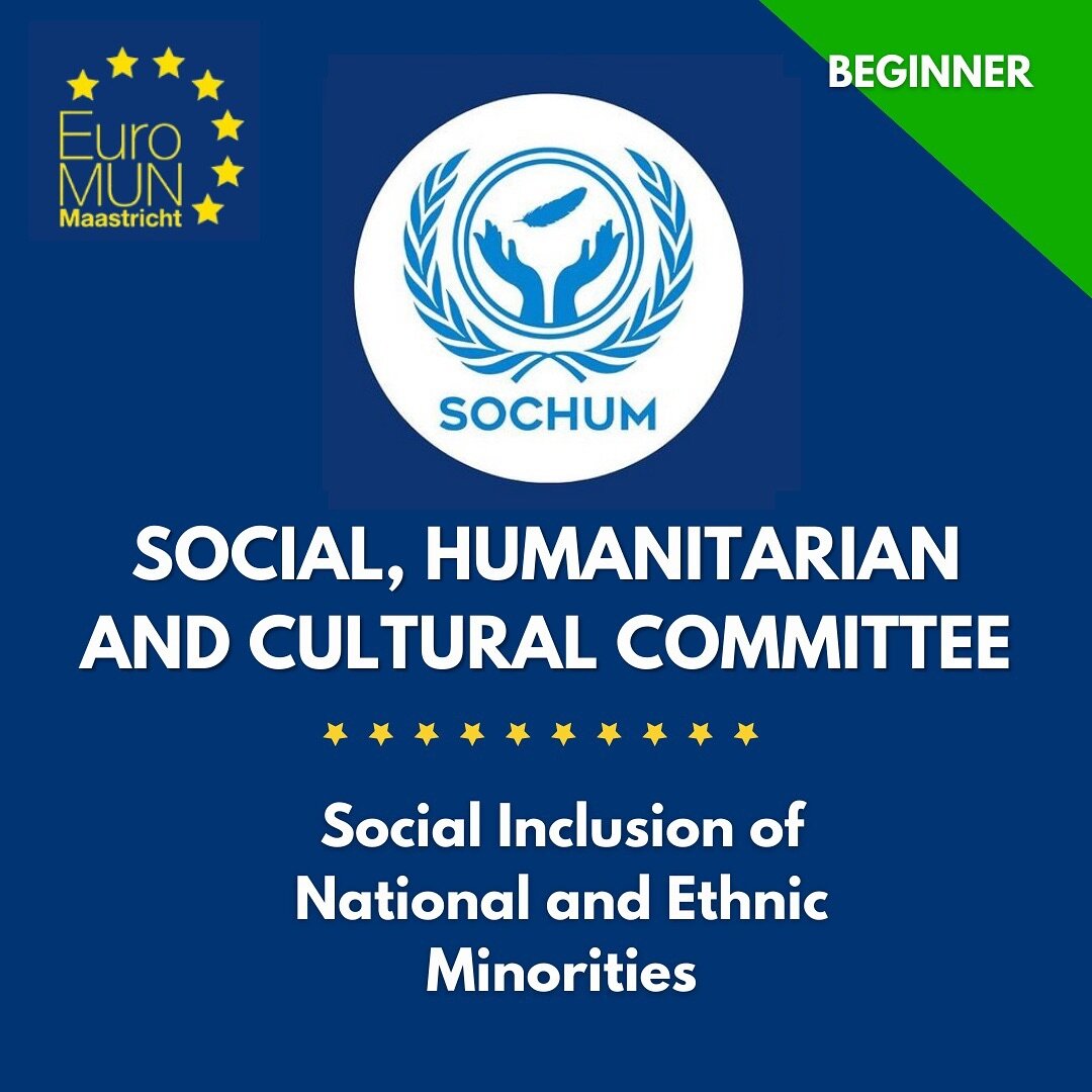 📣Apply as a delegate for the General Assembly Social, Humanitarian, and Cultural committee!⭐

LEVEL: Beginner 🟩

ℹ️👉 The third committee within the UN General Assembly that focuses on social, humanitarian, and cultural issues, addressing topics li
