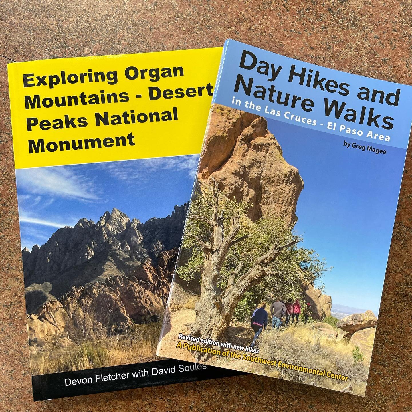Go Hiking! The weather is beautiful wish you were hiking? 
Hiking guides make it easy. ☀️ 🧢 🗺 
#hikeamountain #hikingtrails👣 #organmountains #coasbookstore #lascruces