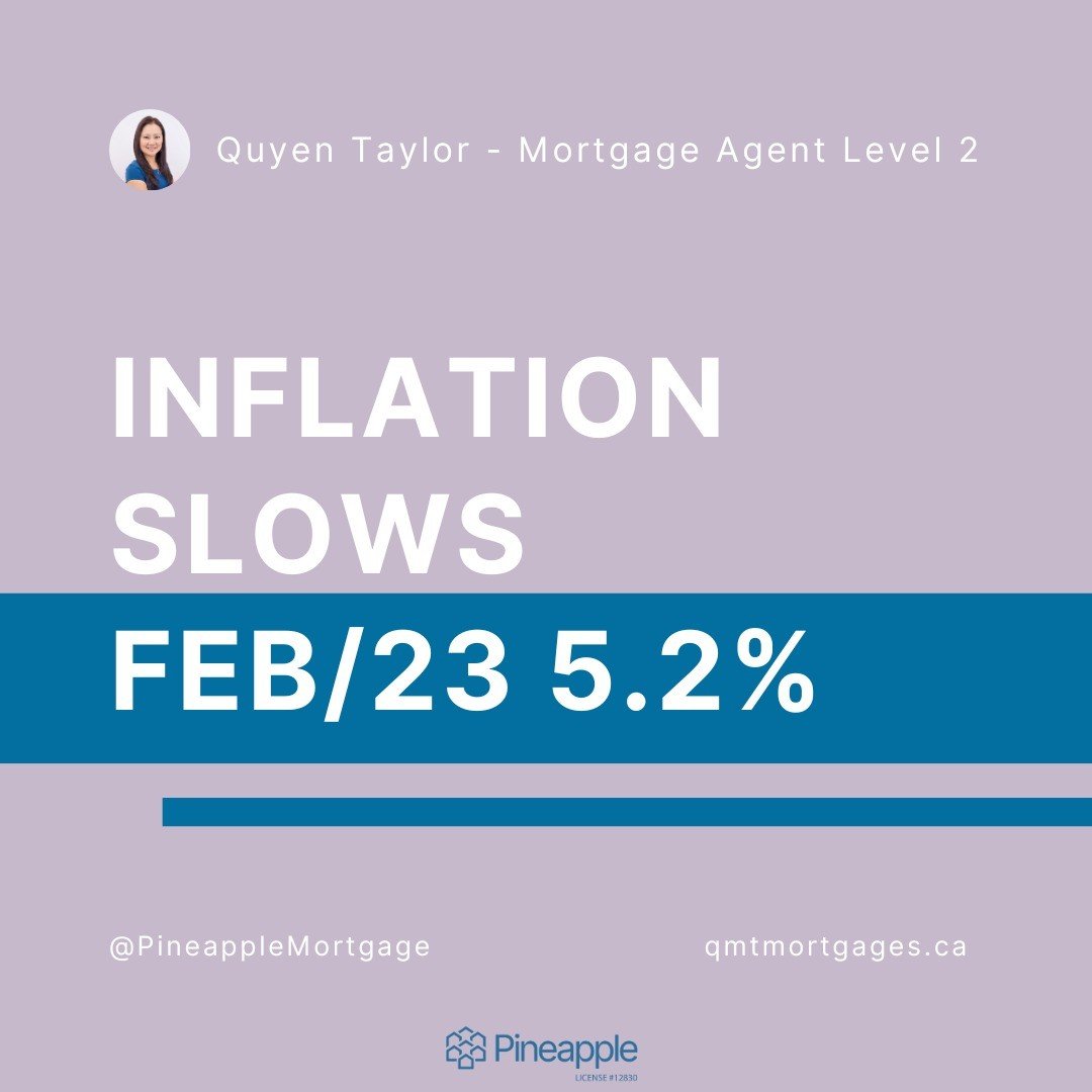 Inflation rates slowing down and coming in lower than anticipated! This is a step in the right direction and a good sign for the economy.

#inflation #financialtips #interestrates #mortgage #budget #pineapplemortgage #qmtmortgages