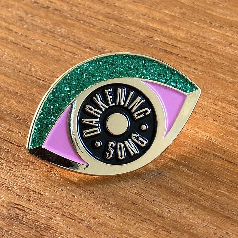 Pin badge for debut author