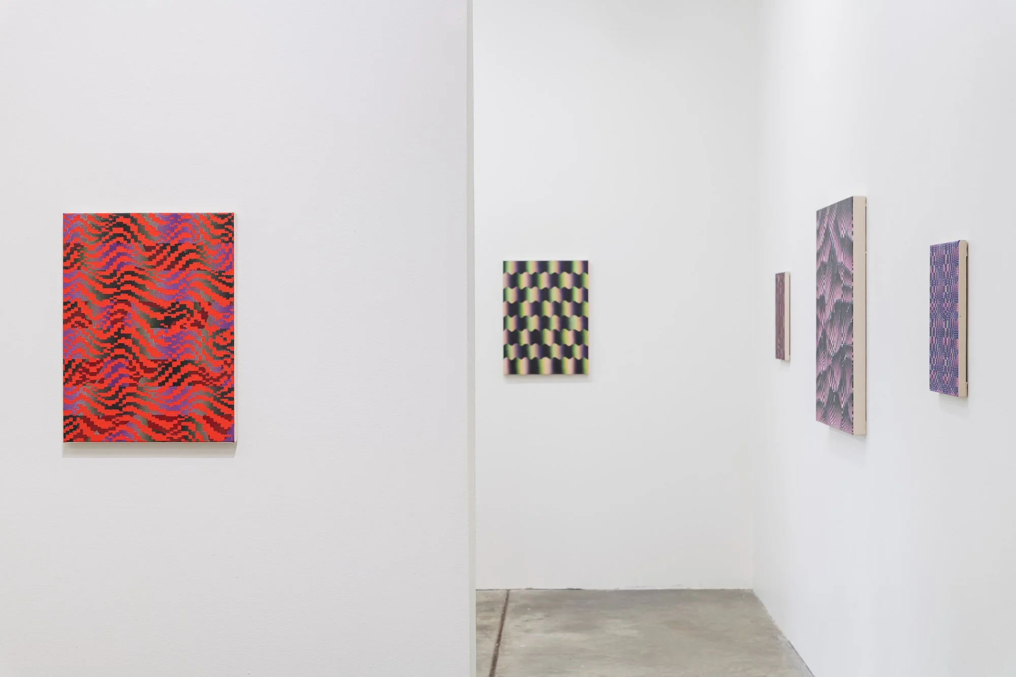 simple knots, 2026, exhibition installation view