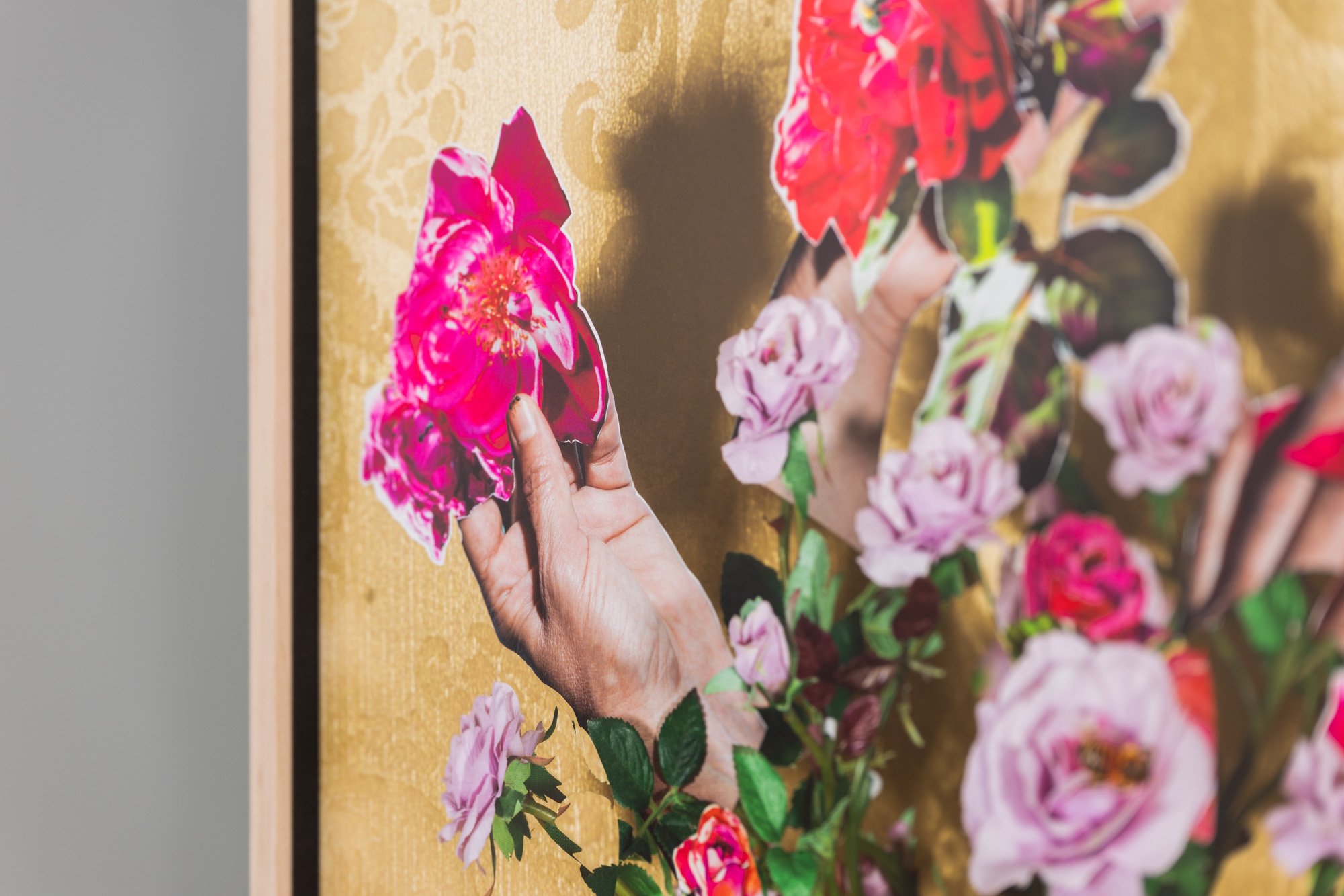 If I had a flower for every time I think of you, 2024, exhibition installation view