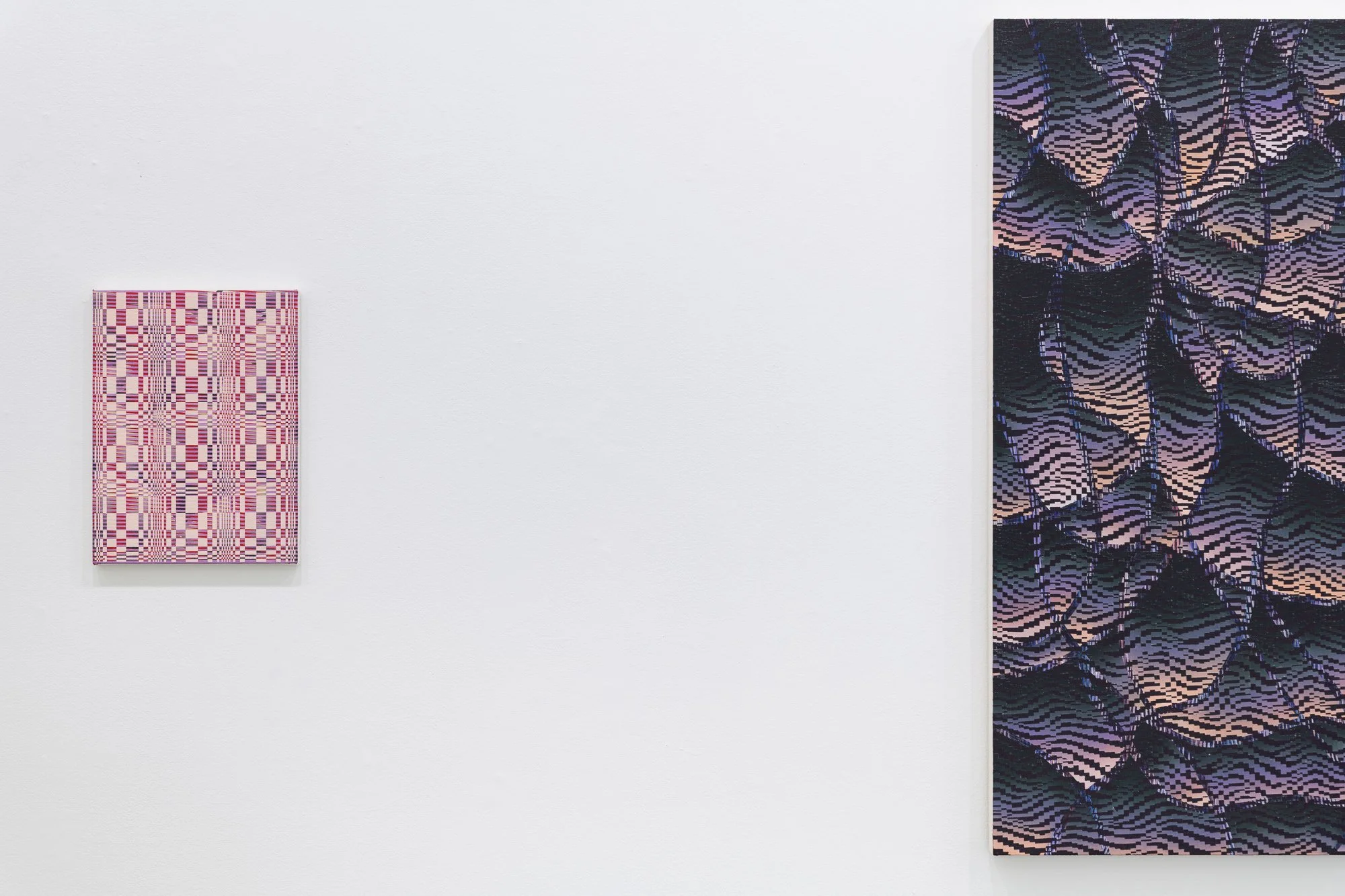 simple knots, 2026, exhibition installation view