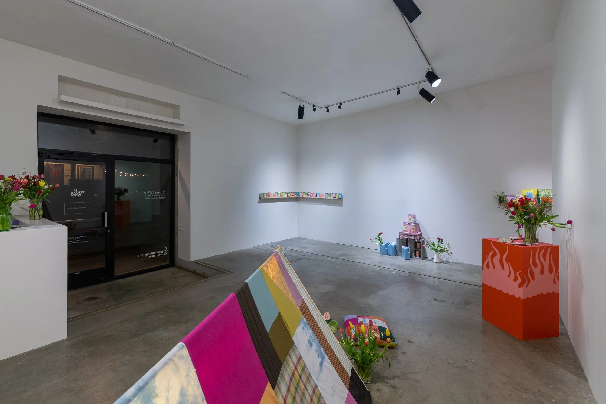 Signal Fire, 2025, exhibition installation view