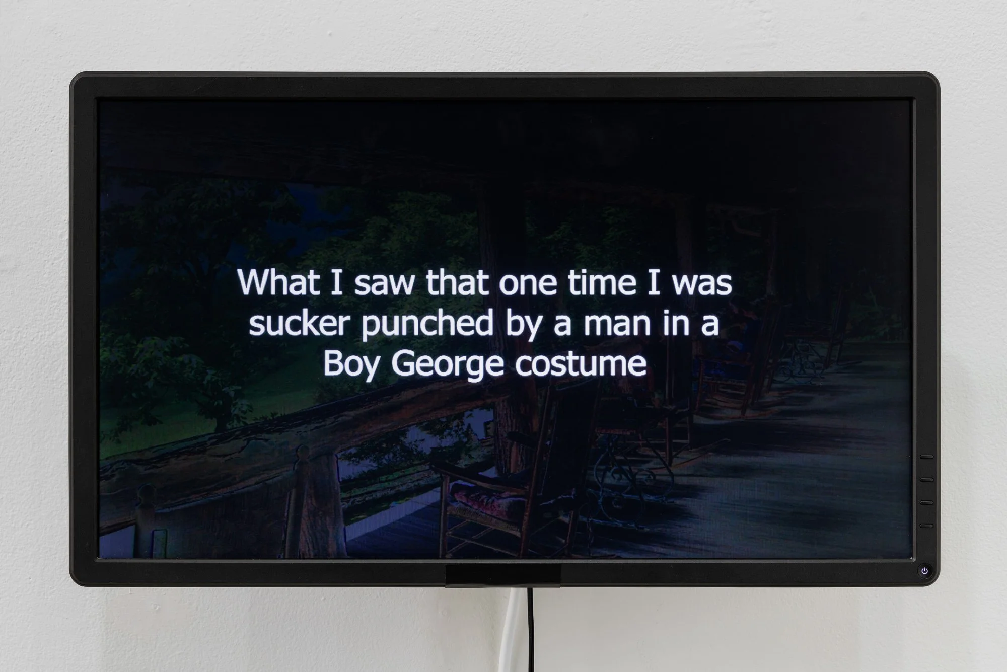Well Well Well..., 2025, exhibition installation view