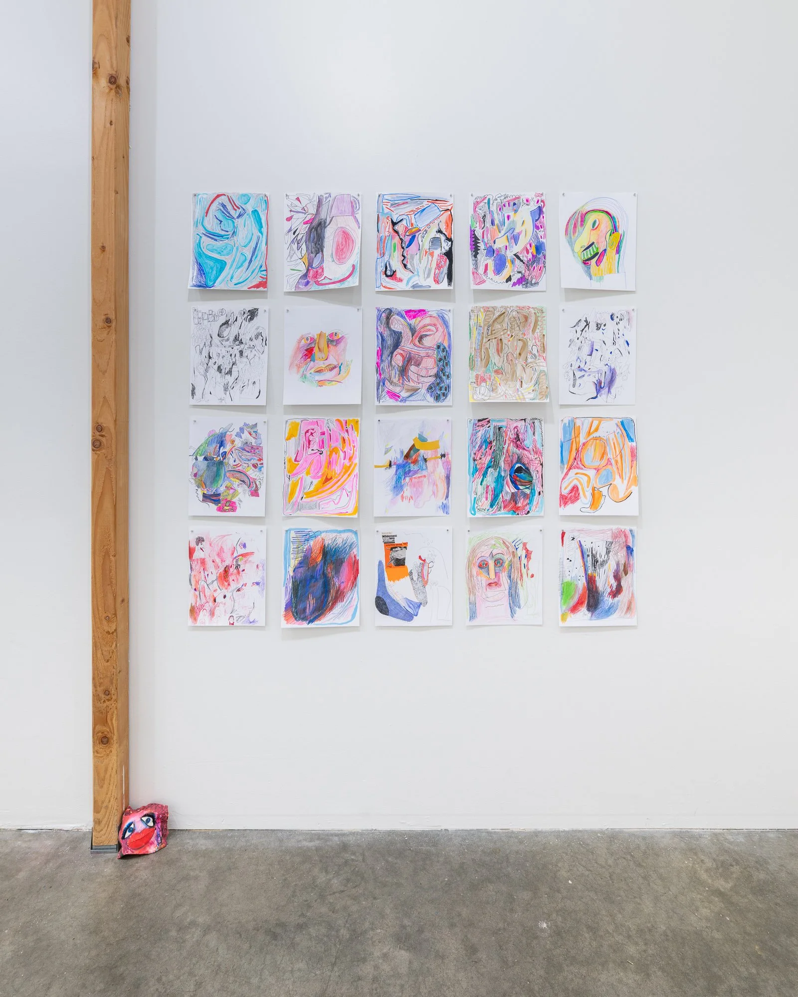 Most Nearly Perfect Ham, 2026, exhibition installation view