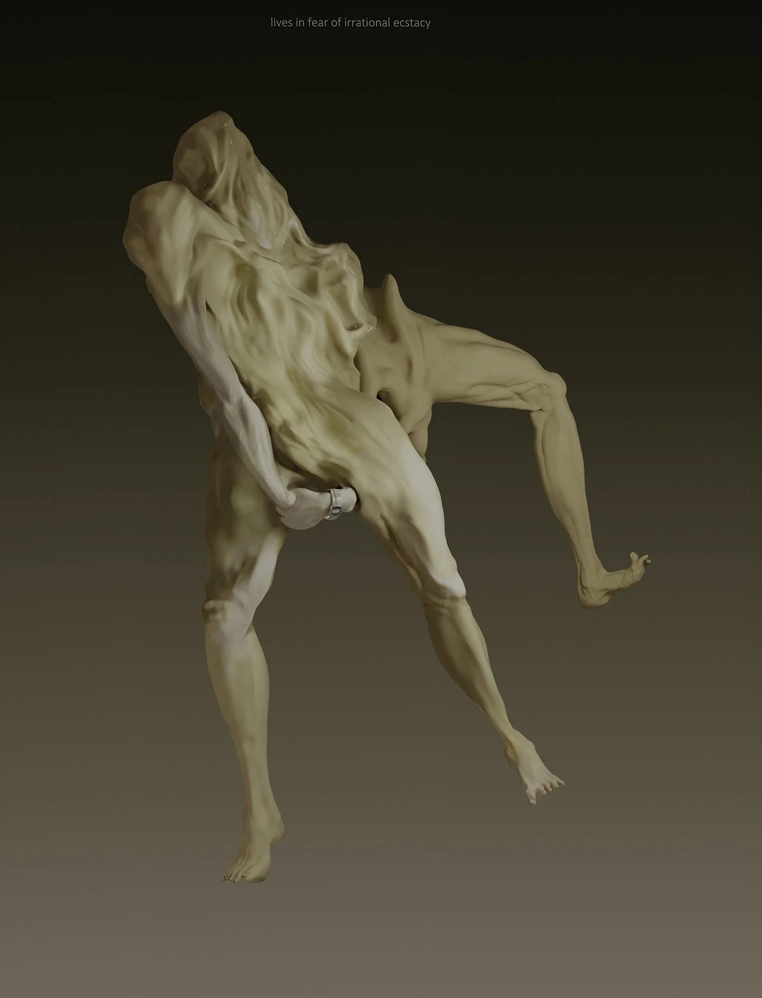 Lives in fear of irrational ecstasy. Digital print. Dimensions Variable. 2022