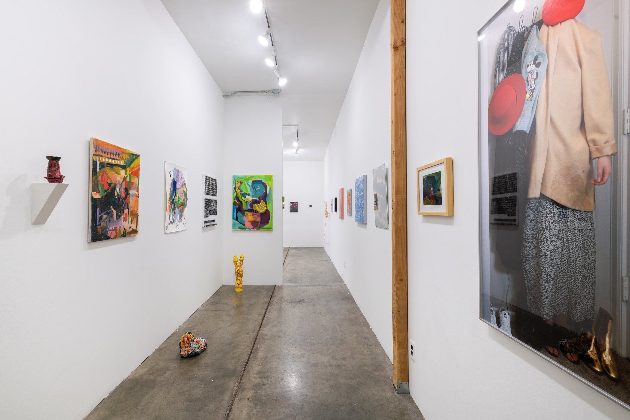 On the Verge of Recognition, 2022, exhibition installation view