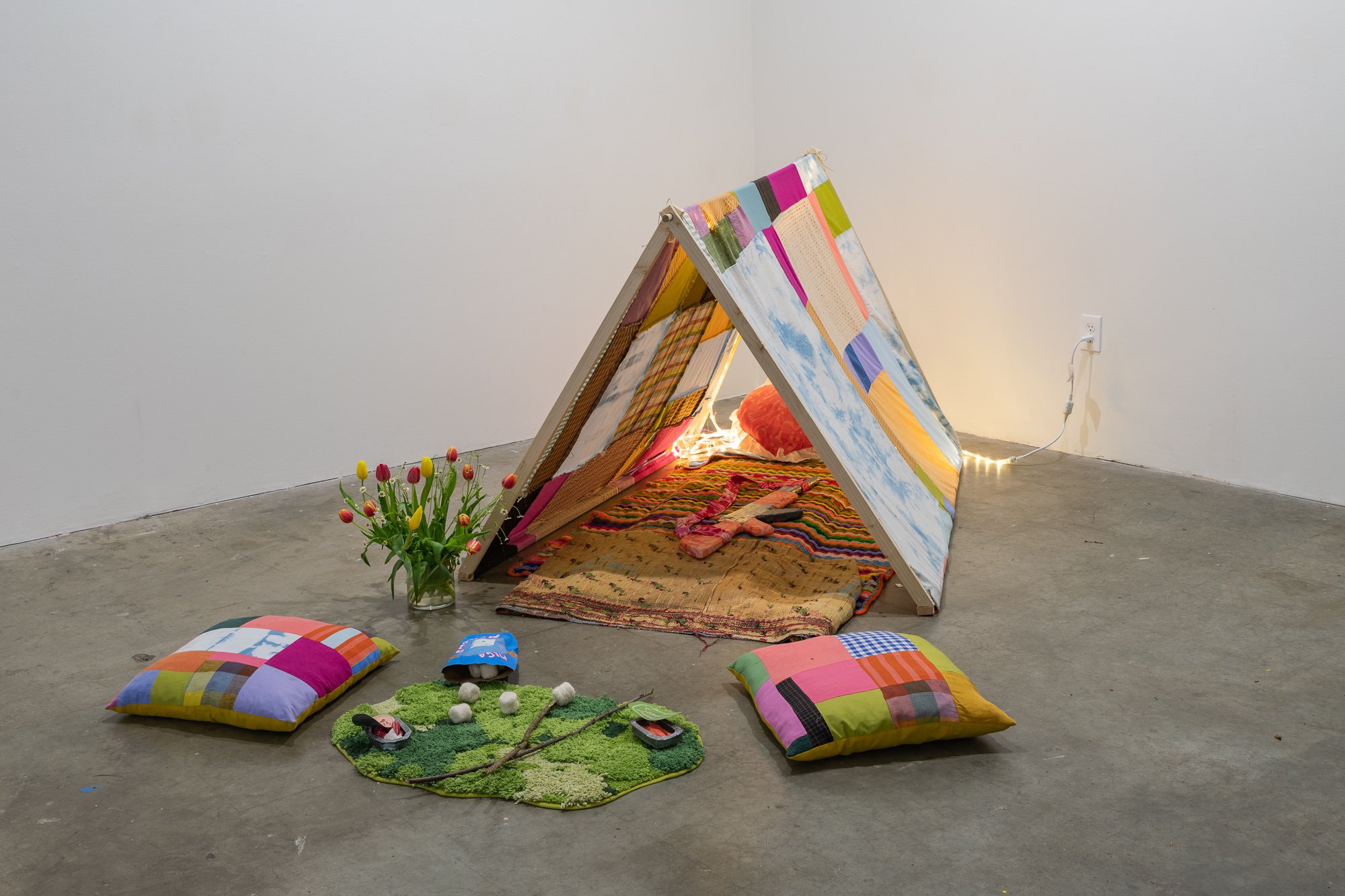 Signal Fire, 2025, exhibition installation view