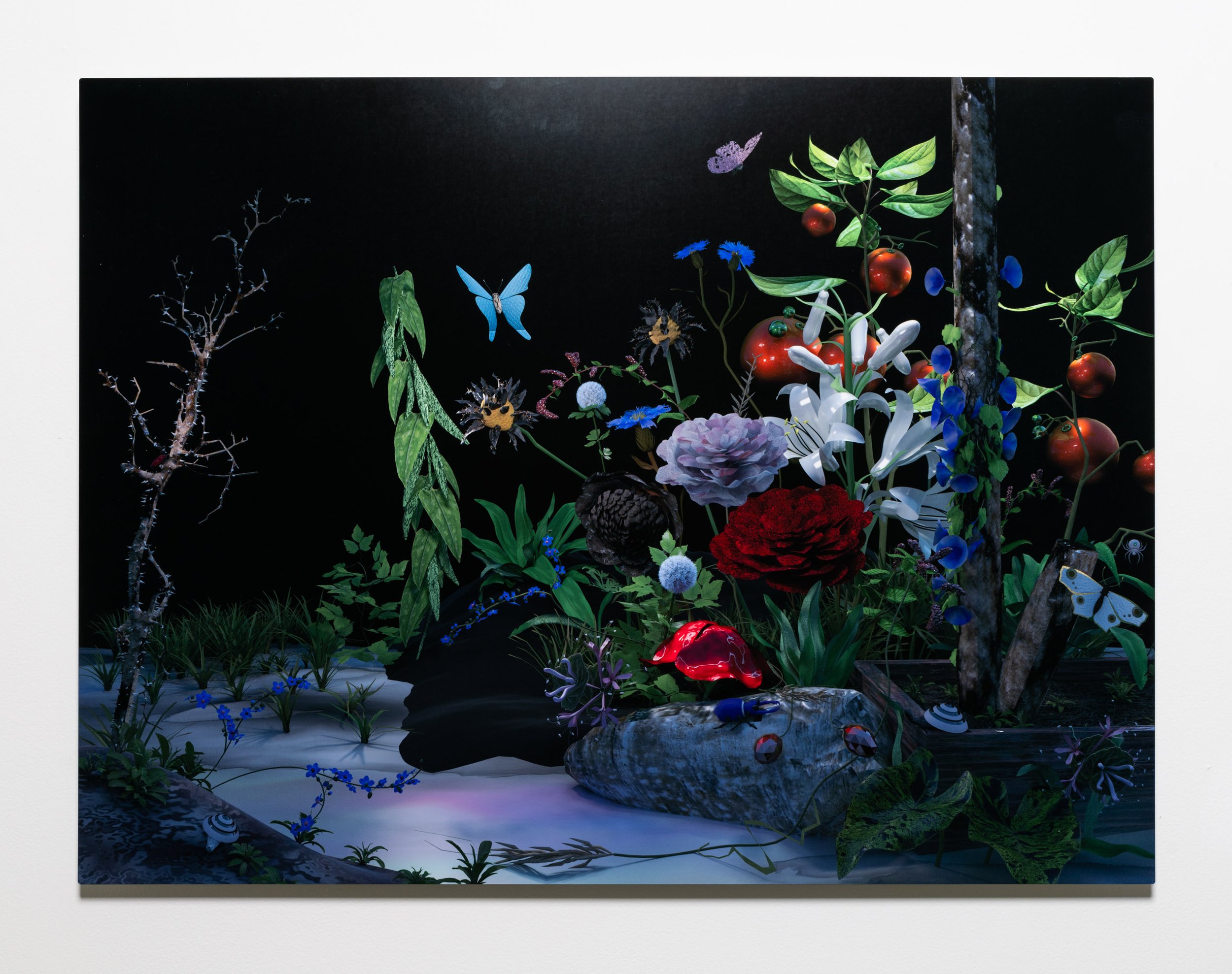 On the Verge of Recognition, 2022, exhibition installation view