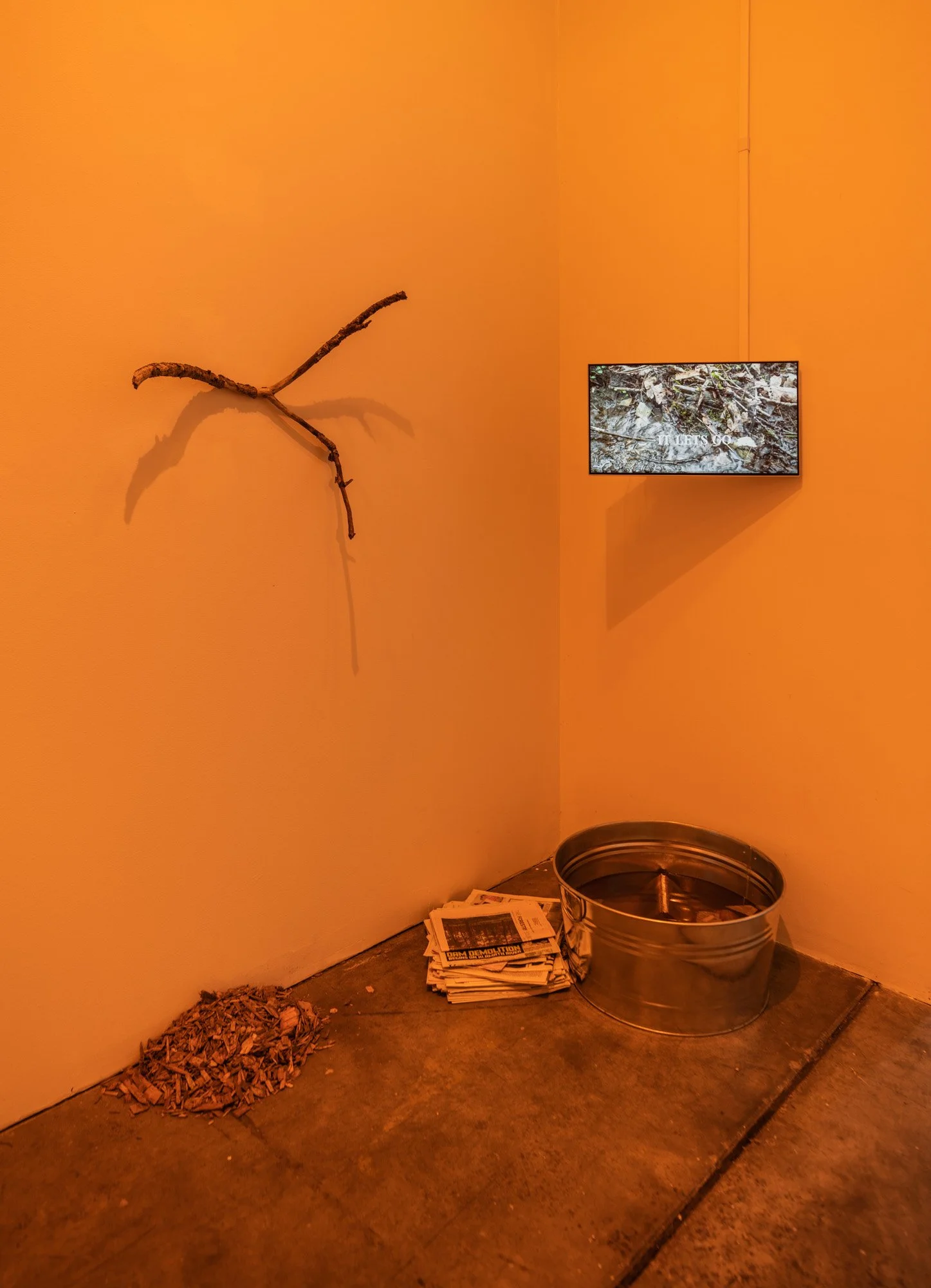 Holding Fire, 2023, exhibition installation view