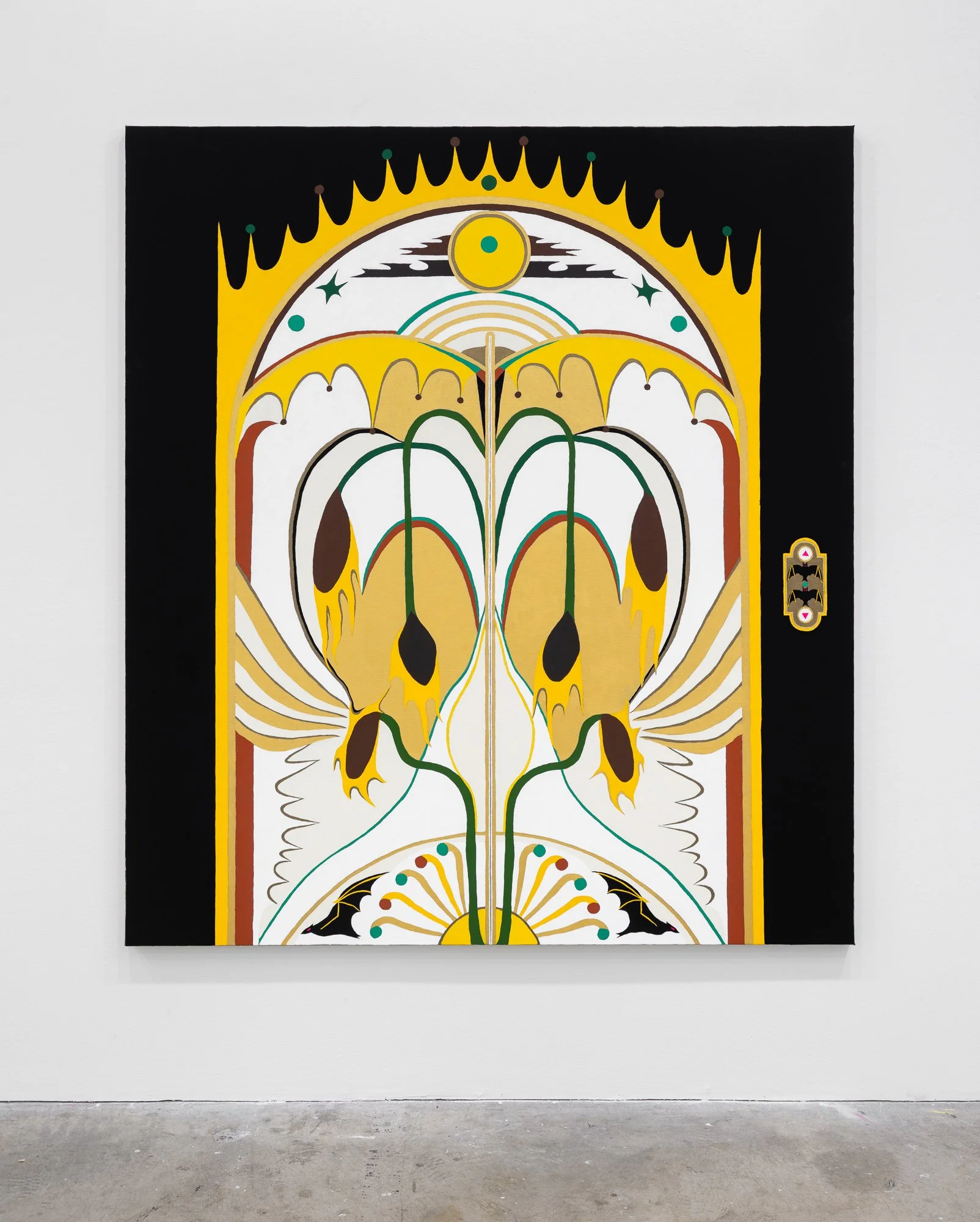 ₍^. .^₎⟆ ~&~ /|\ ^._.^ /|\, 2025, exhibition installation view