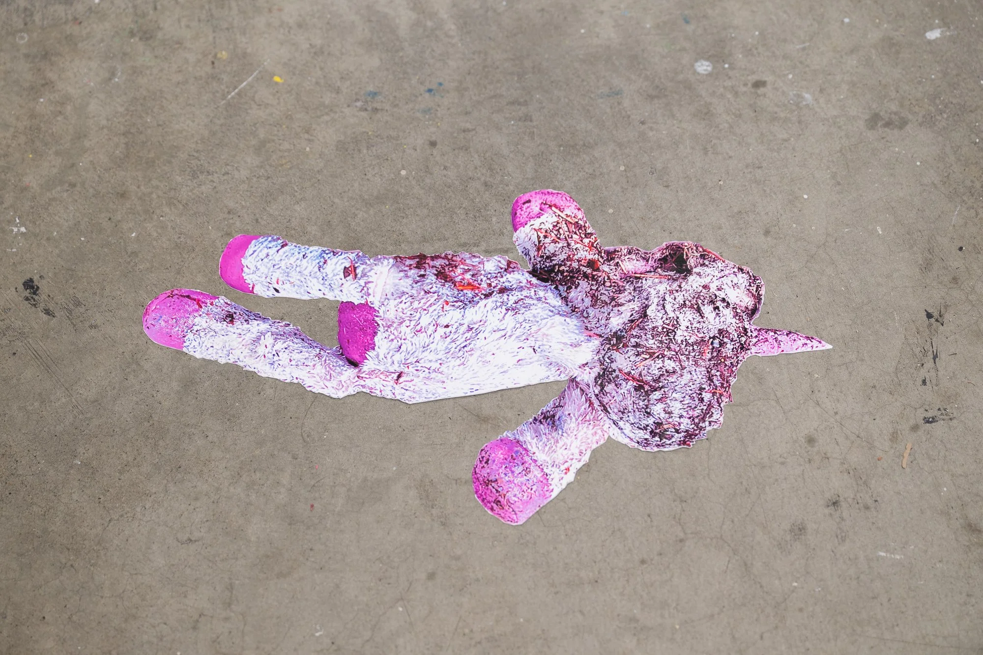 Most Nearly Perfect Ham, 2026, exhibition installation view
