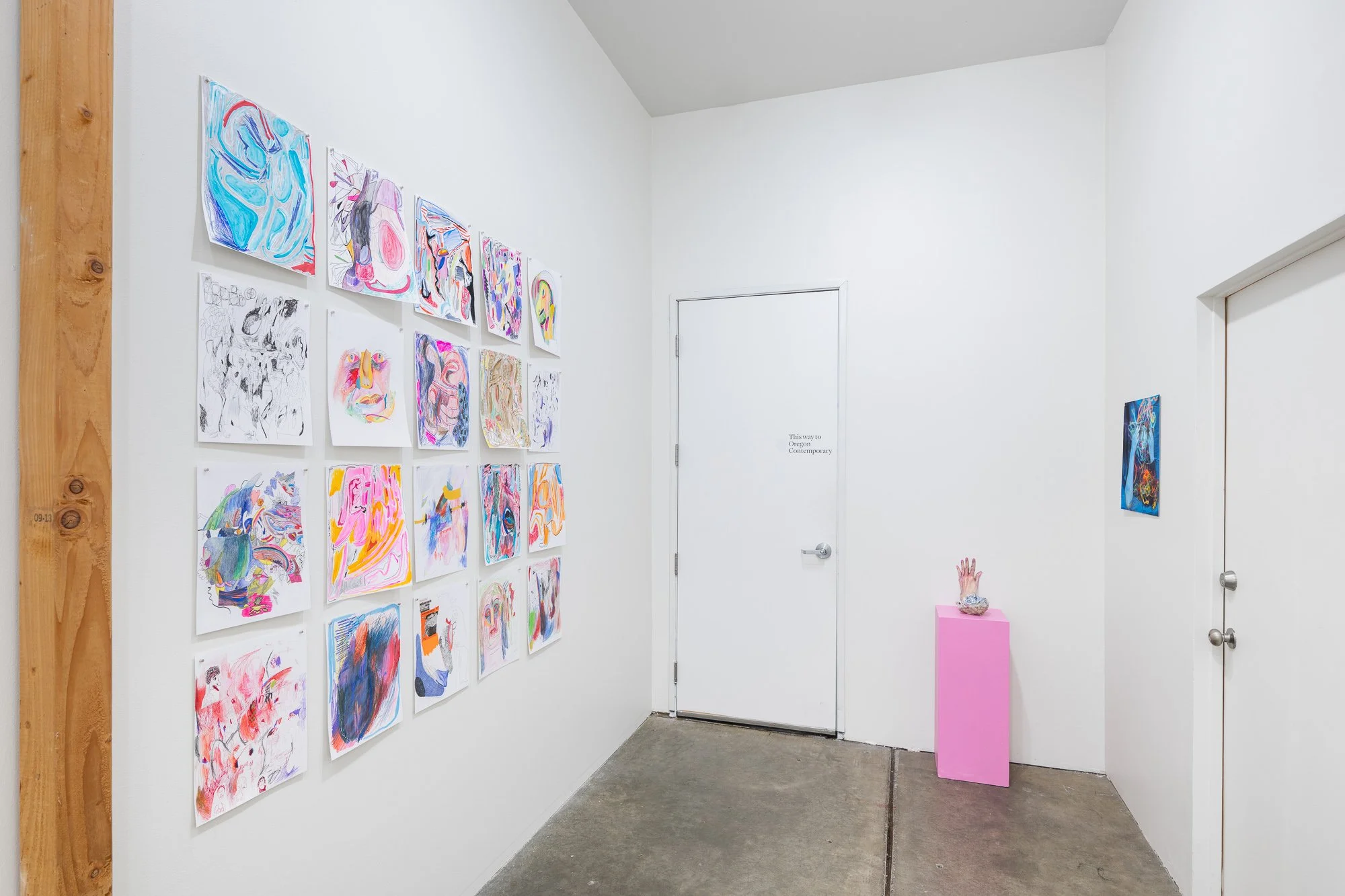 Most Nearly Perfect Ham, 2026, exhibition installation view
