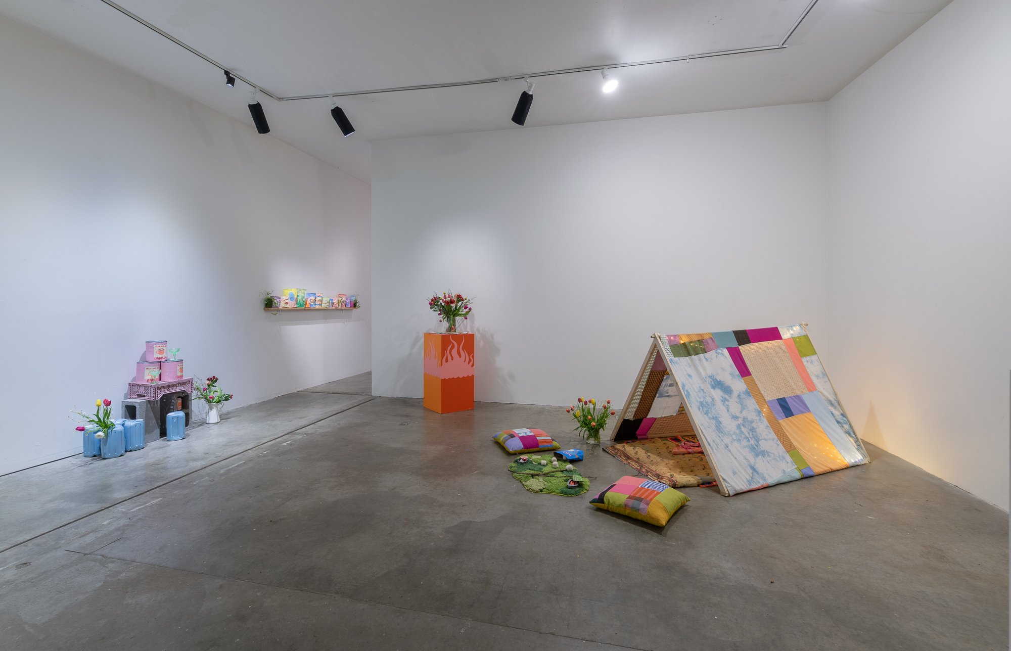 Signal Fire, 2025, exhibition installation view