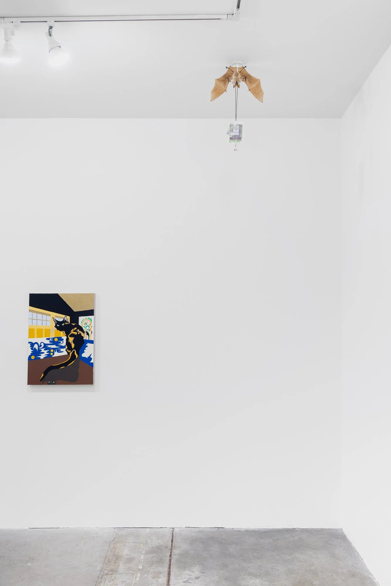 ₍^. .^₎⟆ ~&~ /|\ ^._.^ /|\, 2025, exhibition installation view