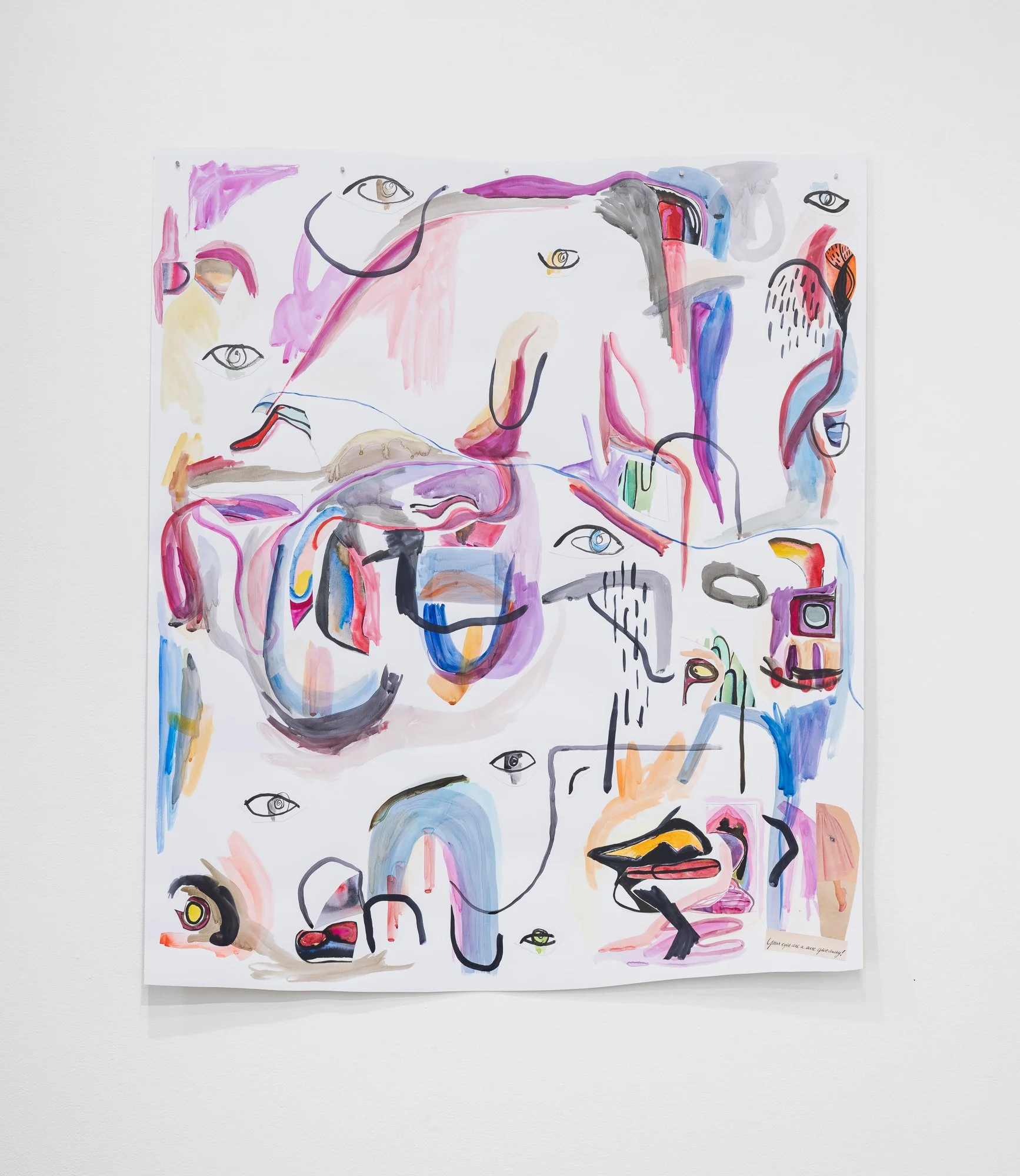 Most Nearly Perfect Ham, 2026, exhibition installation view