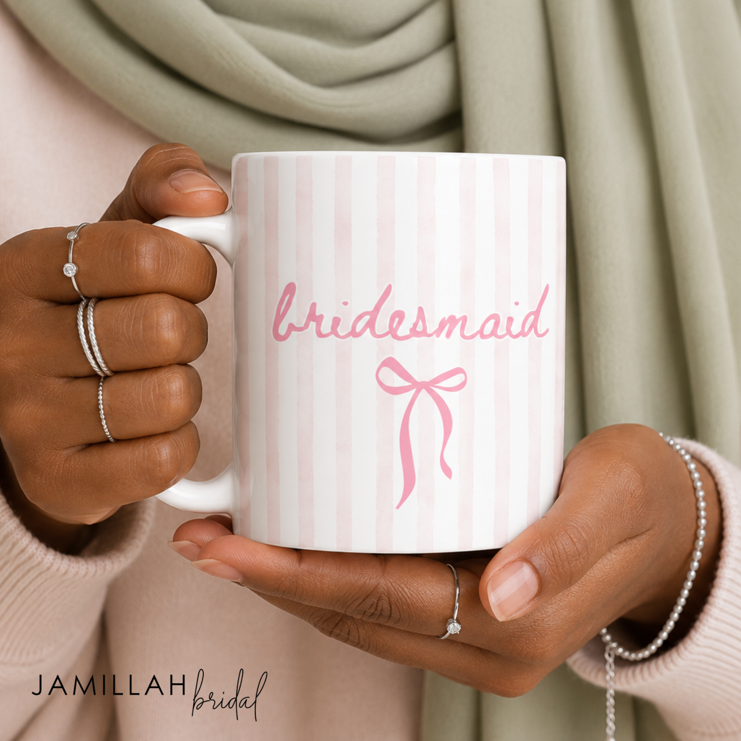 pink striped bridesmaid mug.png