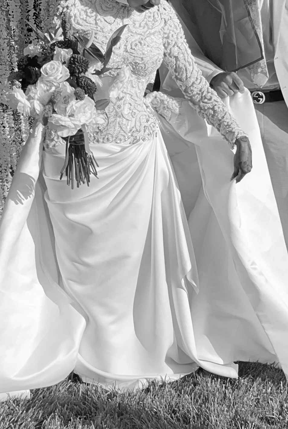 Wedding gown alterations before and after | Jamillah Bridal