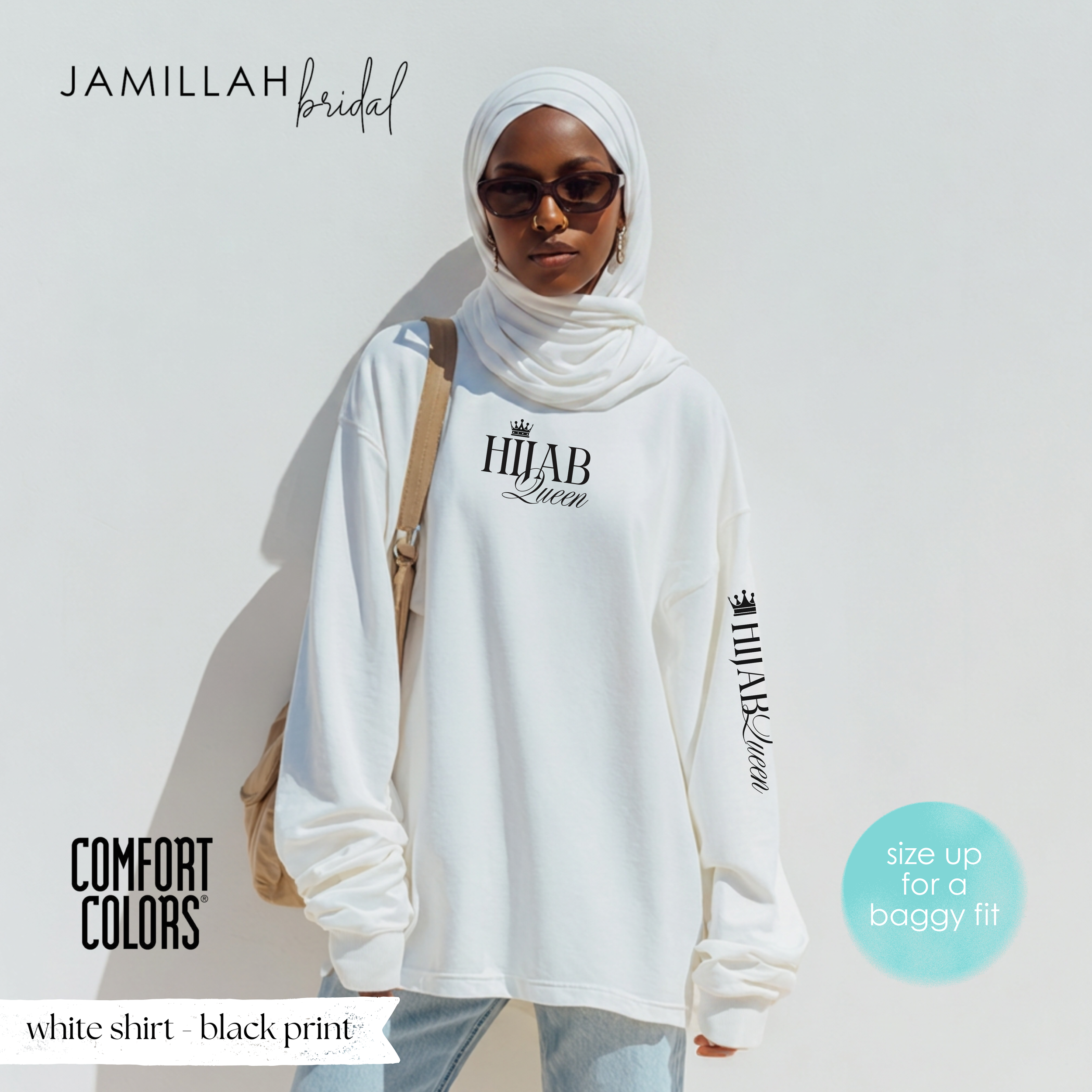 Hijab Queen: Long Sleeve Tee