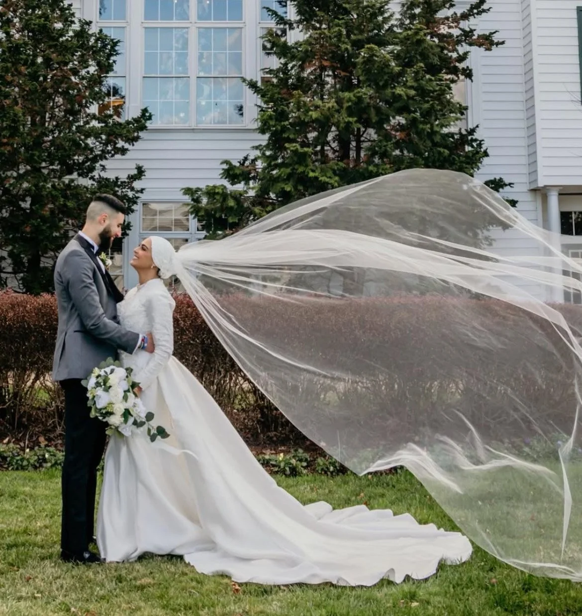 Modest wedding gown alterations in the DMV | Jamillah Bridal