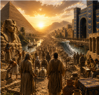 Jewish History from Egypt to Babylonia 