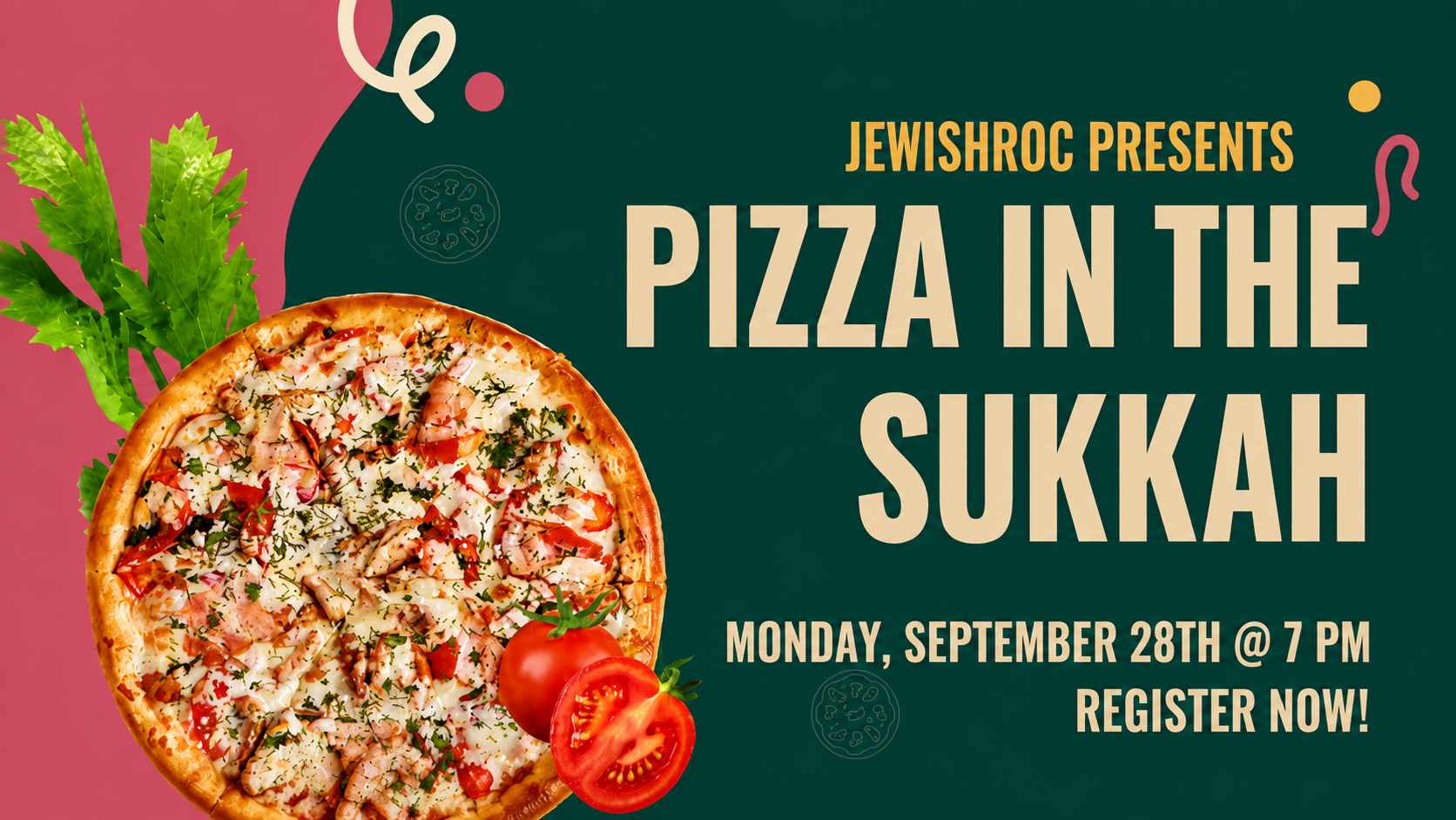 Pizza In The Sukkah 