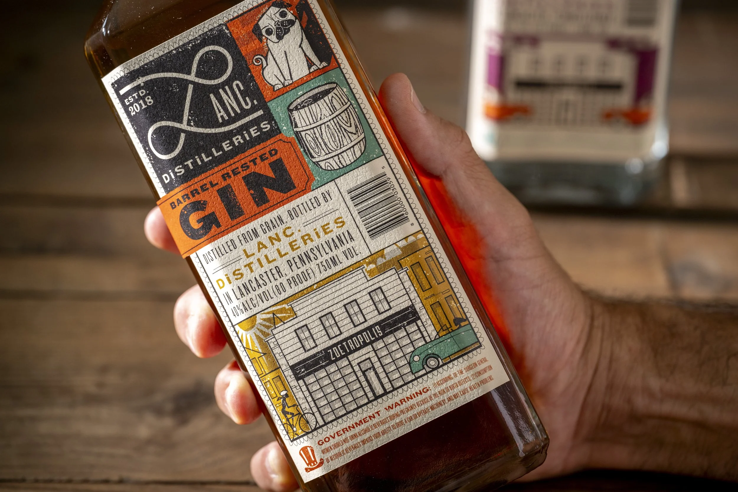 Lancaster Distilleries, Signature Spirit Labels