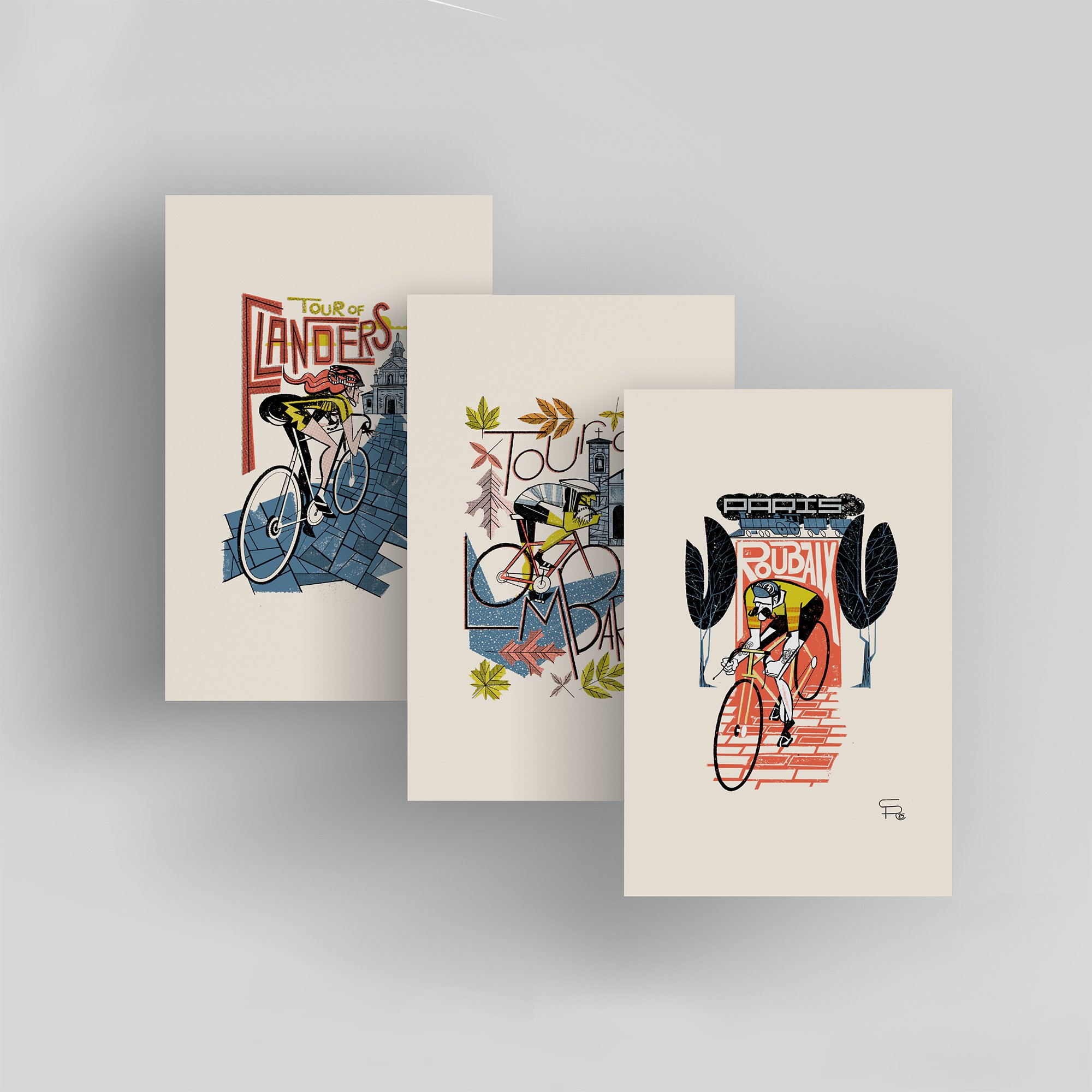 3x Floating Small Print - Vertical - Cycling Monuments.jpg