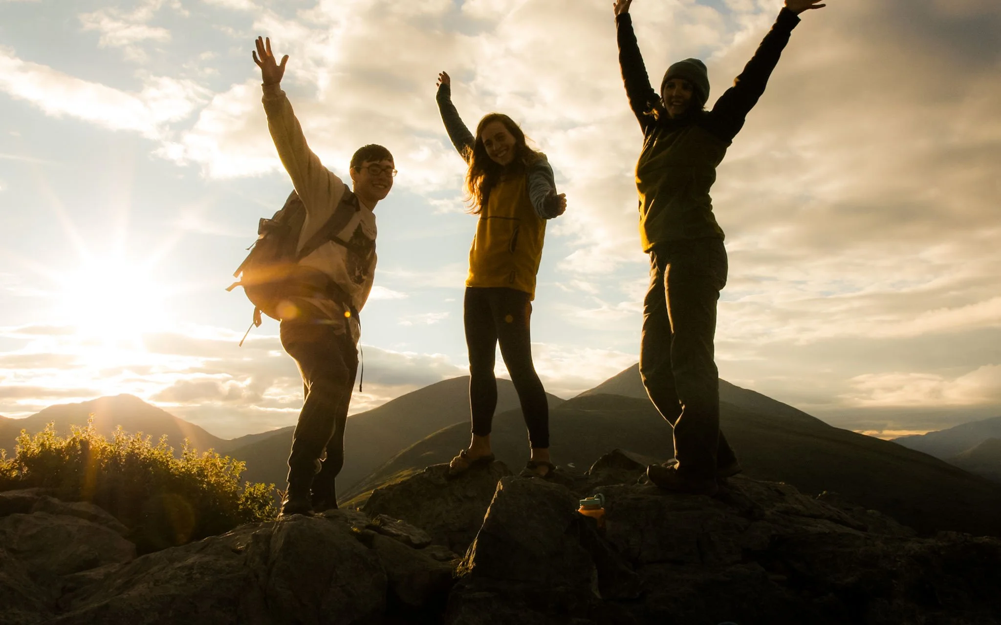  Celebrating together on the final night in Milan. 