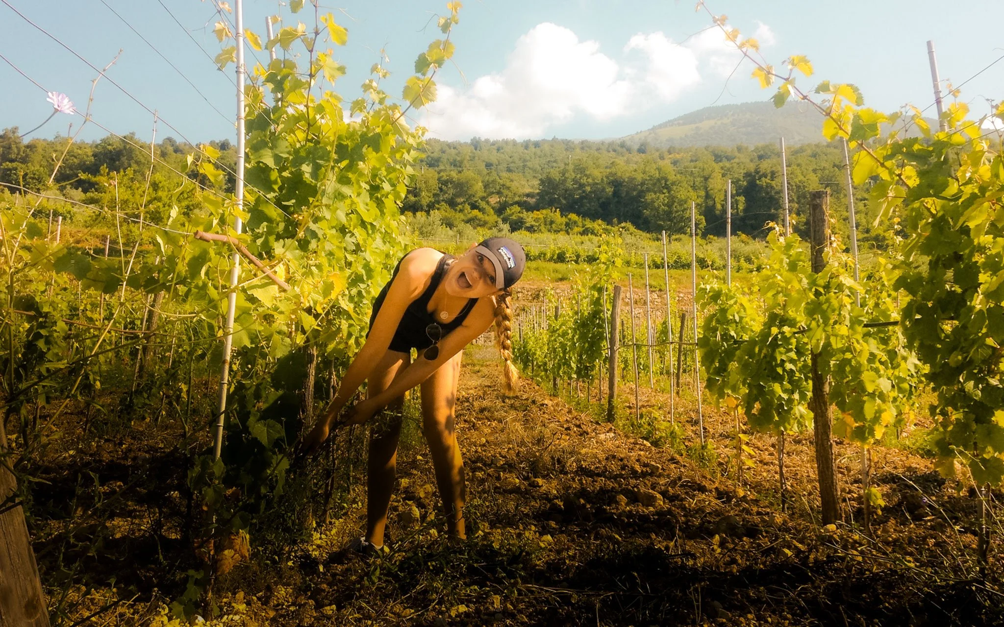  Teaming up for hands-on conservation service. 