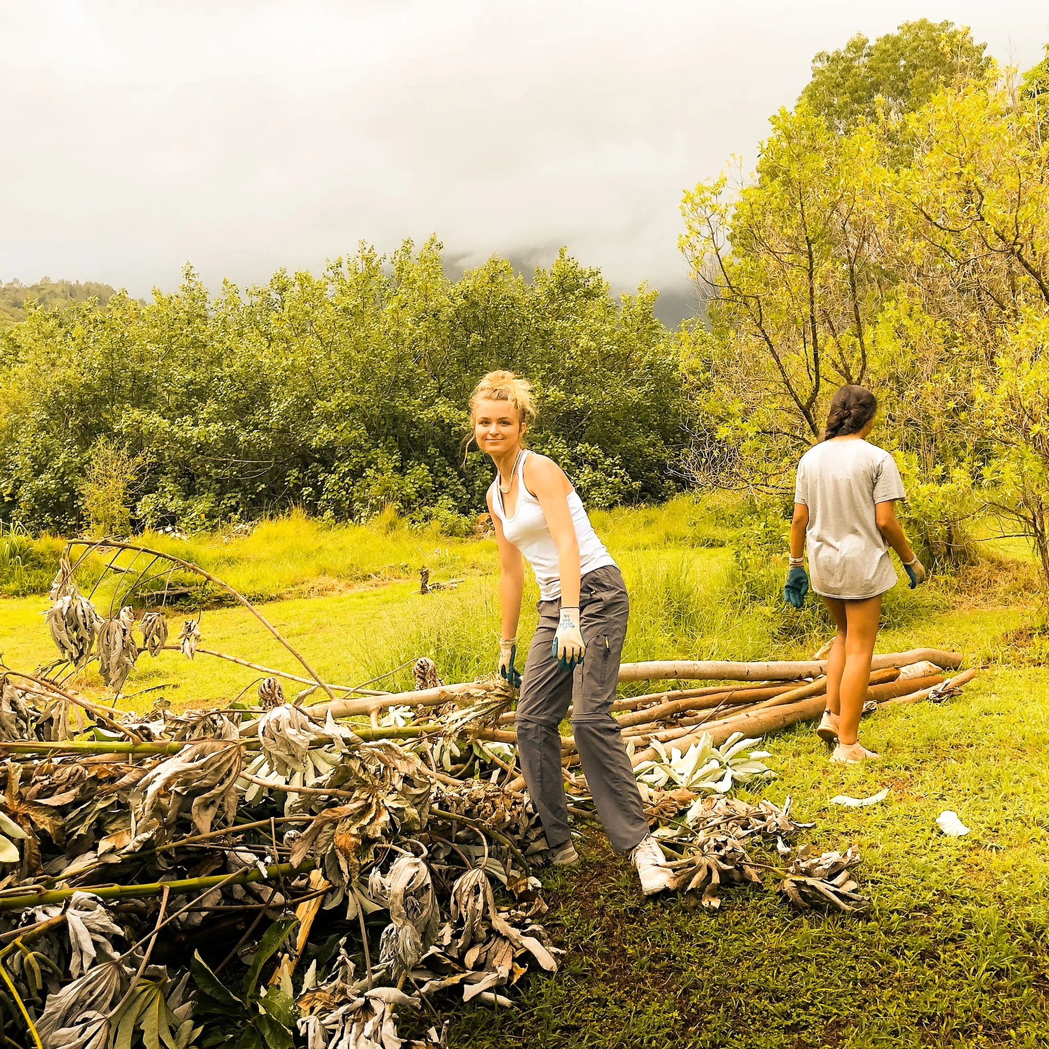 Days 3–4: Native Plant Work and Island Trails