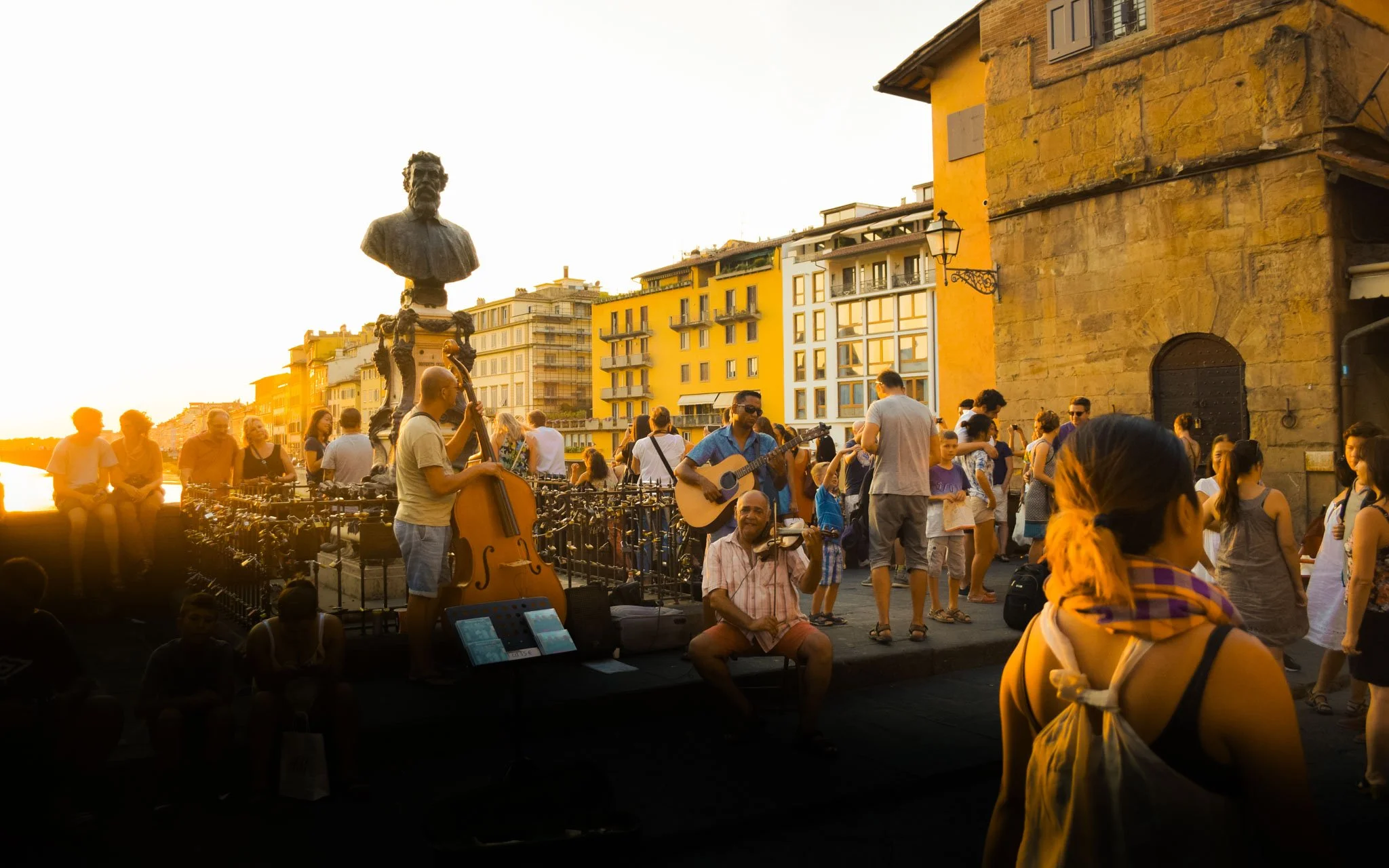  Wandering Rome’s streets with your new best friends. 