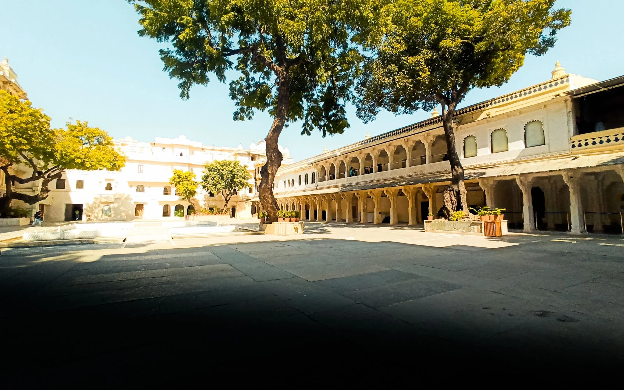  Old Courtyard in Lefkada 