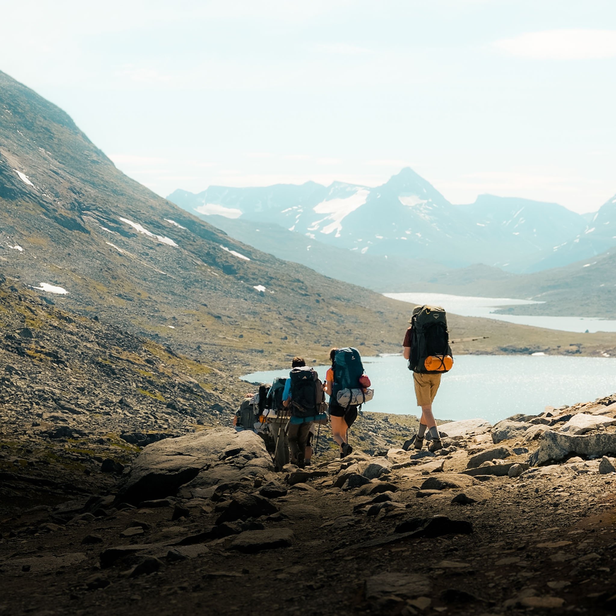 Days 7–8: Cross Glaciers &amp; Camp Near Alpine Lakes