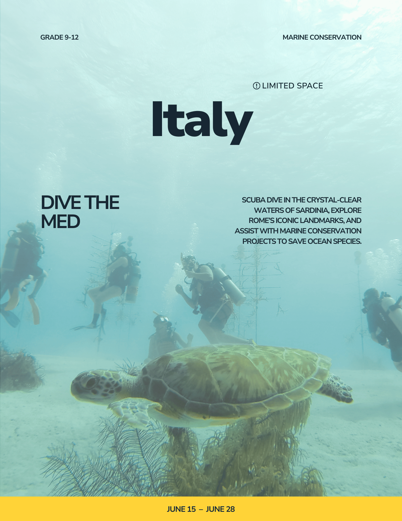 Italy: Dive the Med