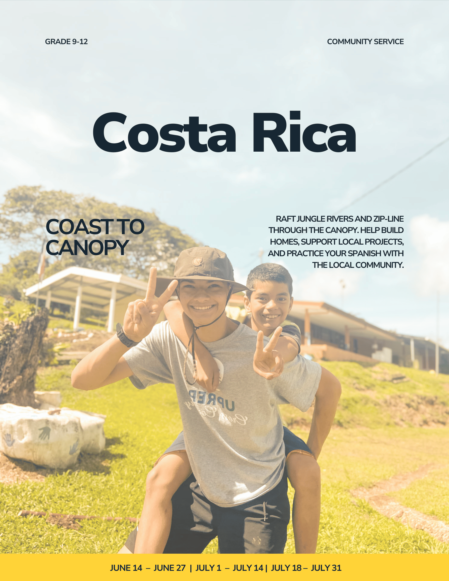 Costa Rica: Coast to Canopy