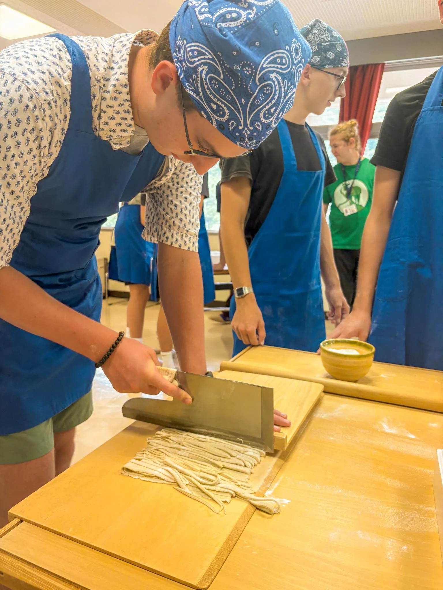 Day 9: Make soba and float downriver at sunset