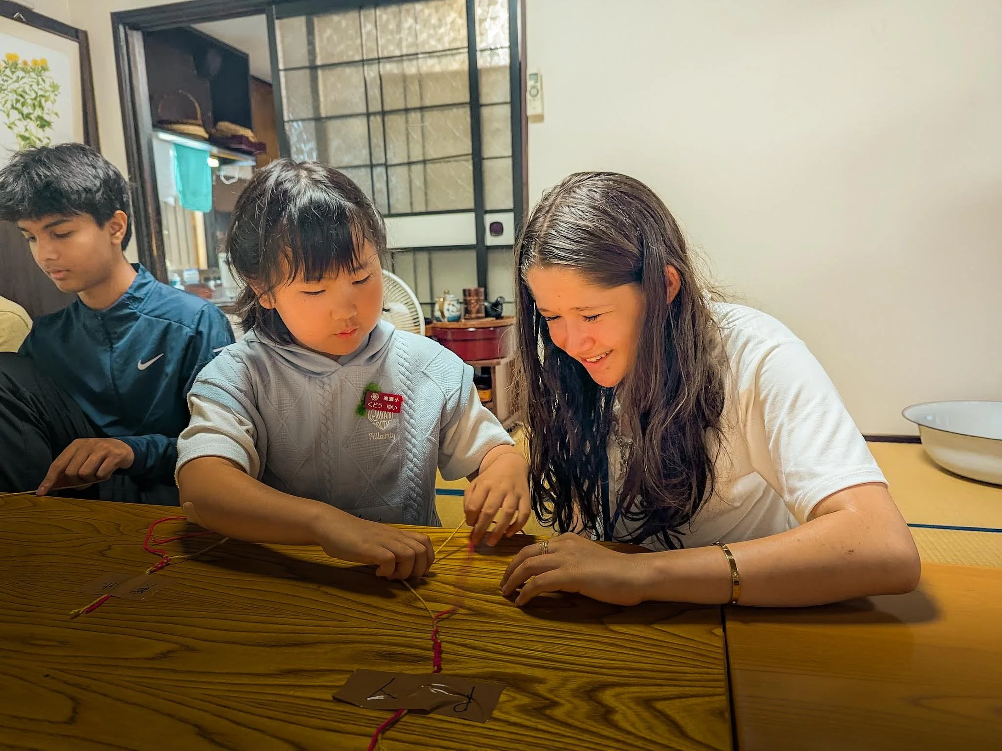  Sharing stories with students at local schools. 