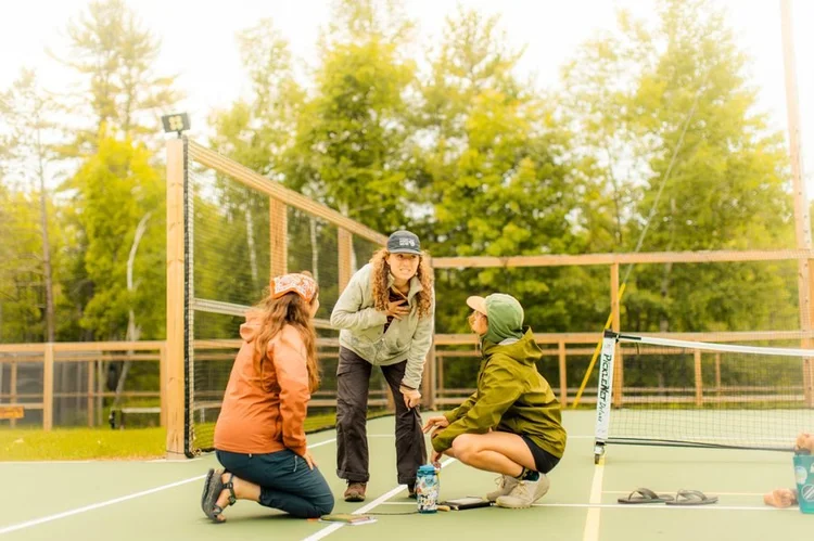 Trip leaders in training together, candid