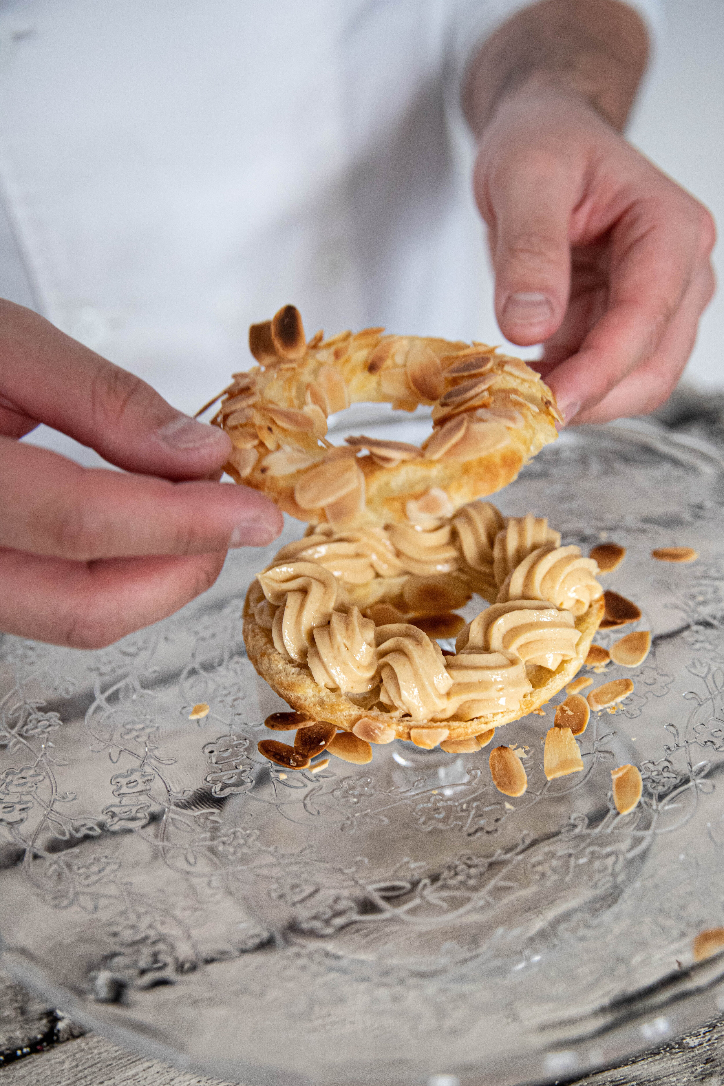 Paris–Brest (Pâte à Choux With Praline Crème Mousseline) Recipe