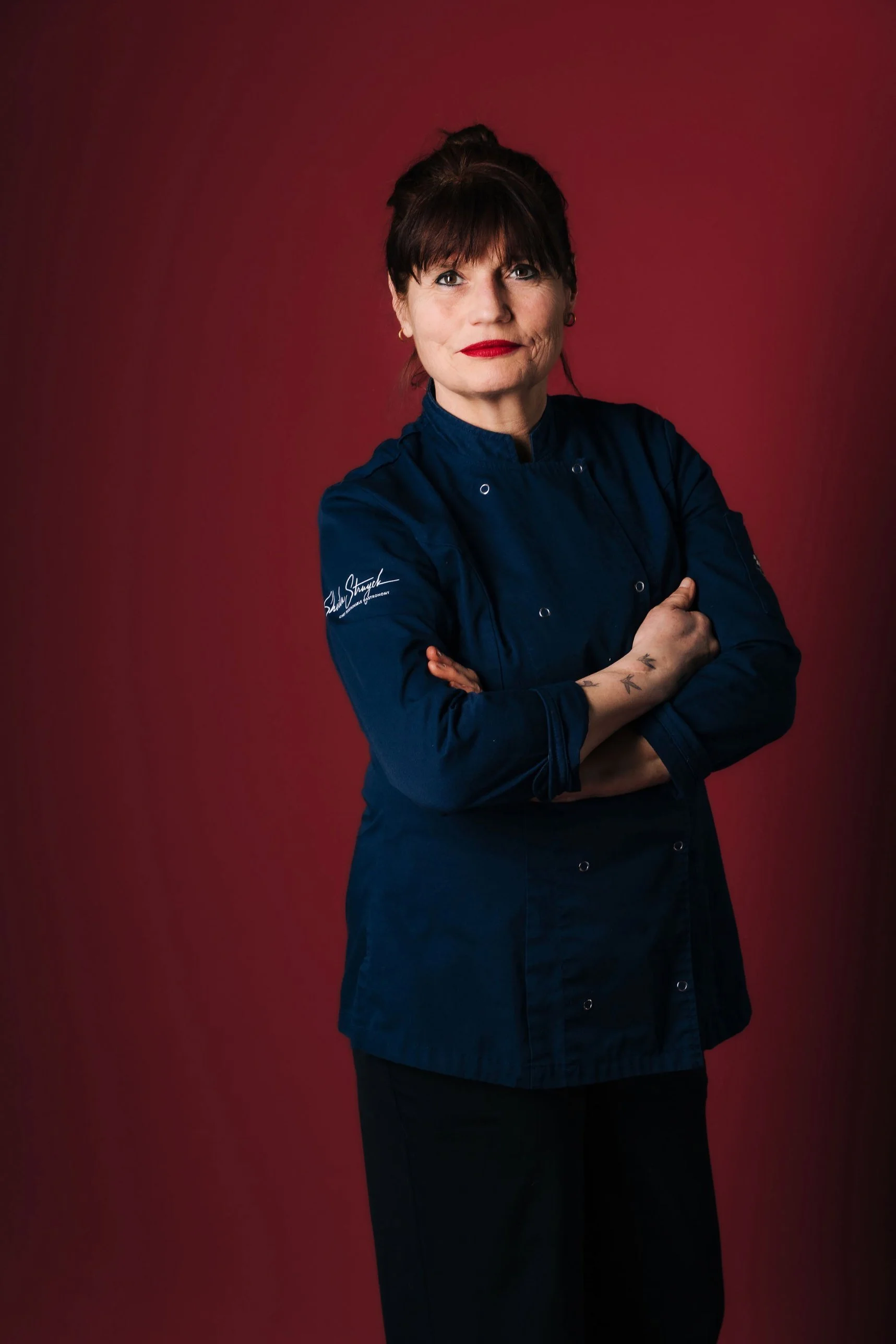 Portret van chef Sheila Struyck in koksbuis