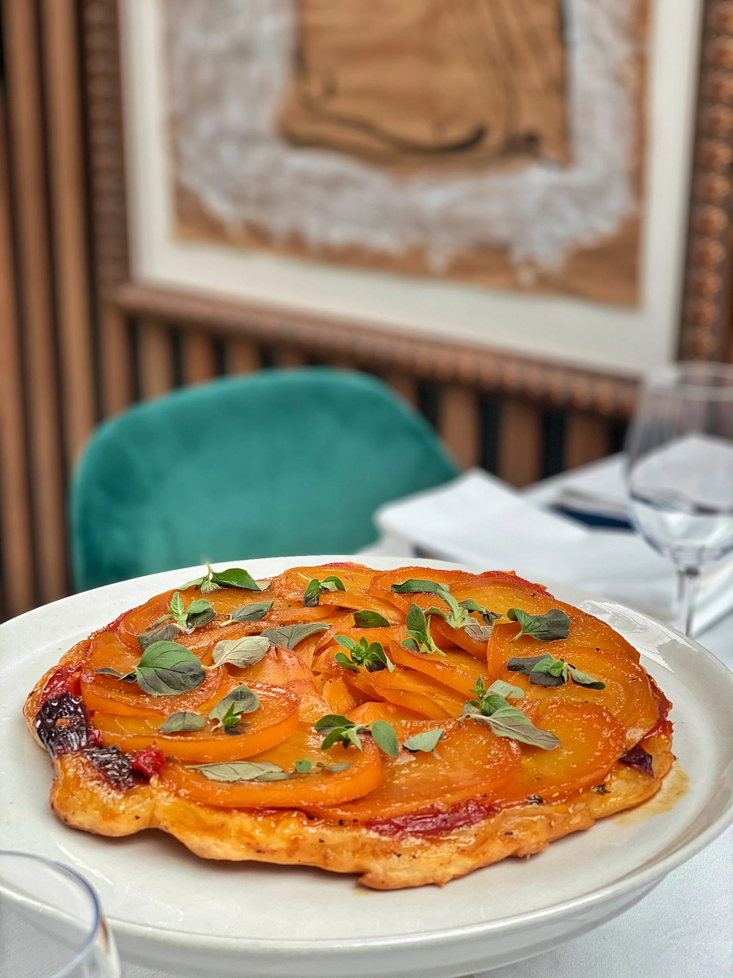 Yellow beets and sage