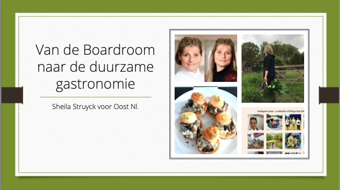 Van de keuken naar de boardroom. De powerpoint.