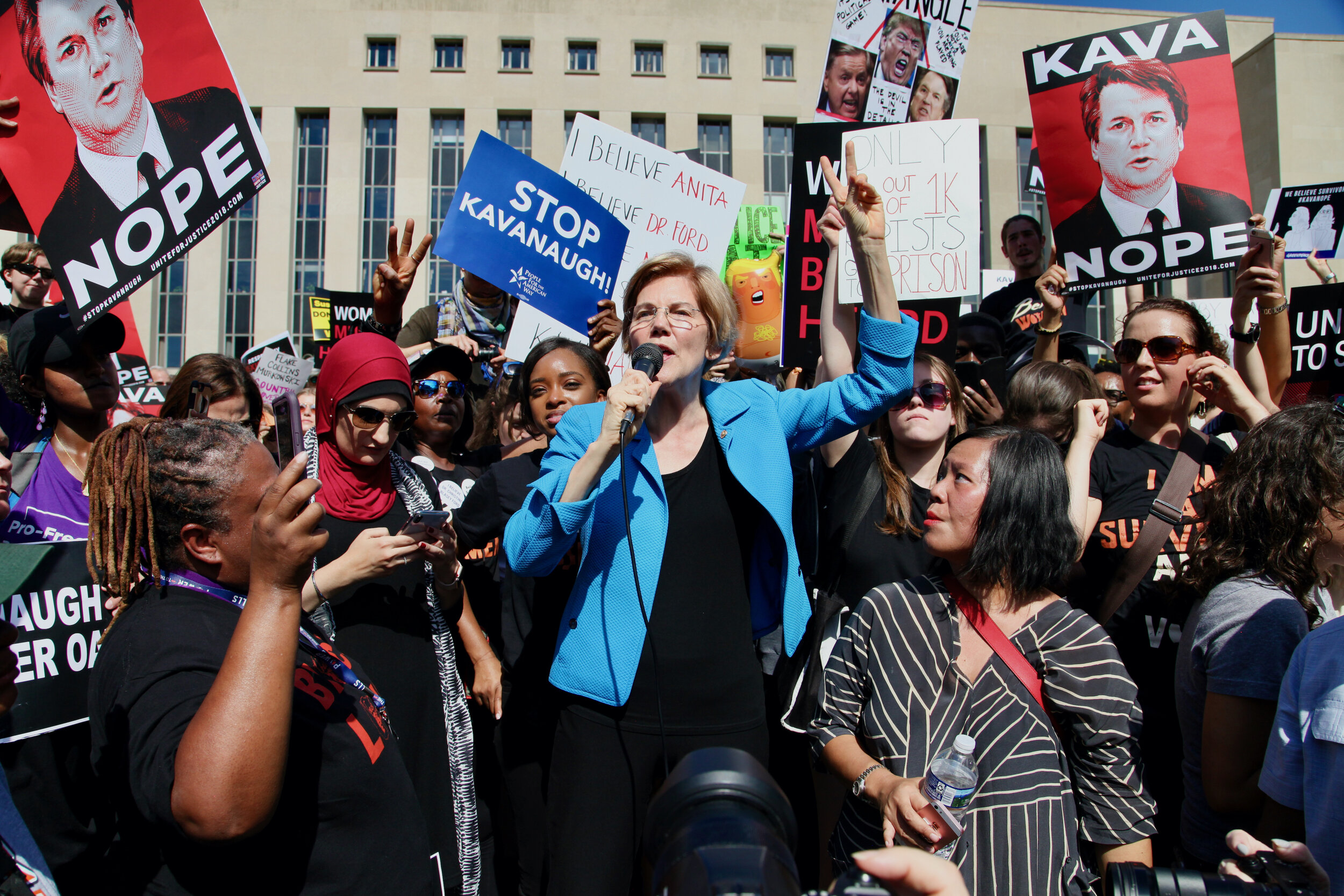 March to Stop Kavanaugh, 2018.