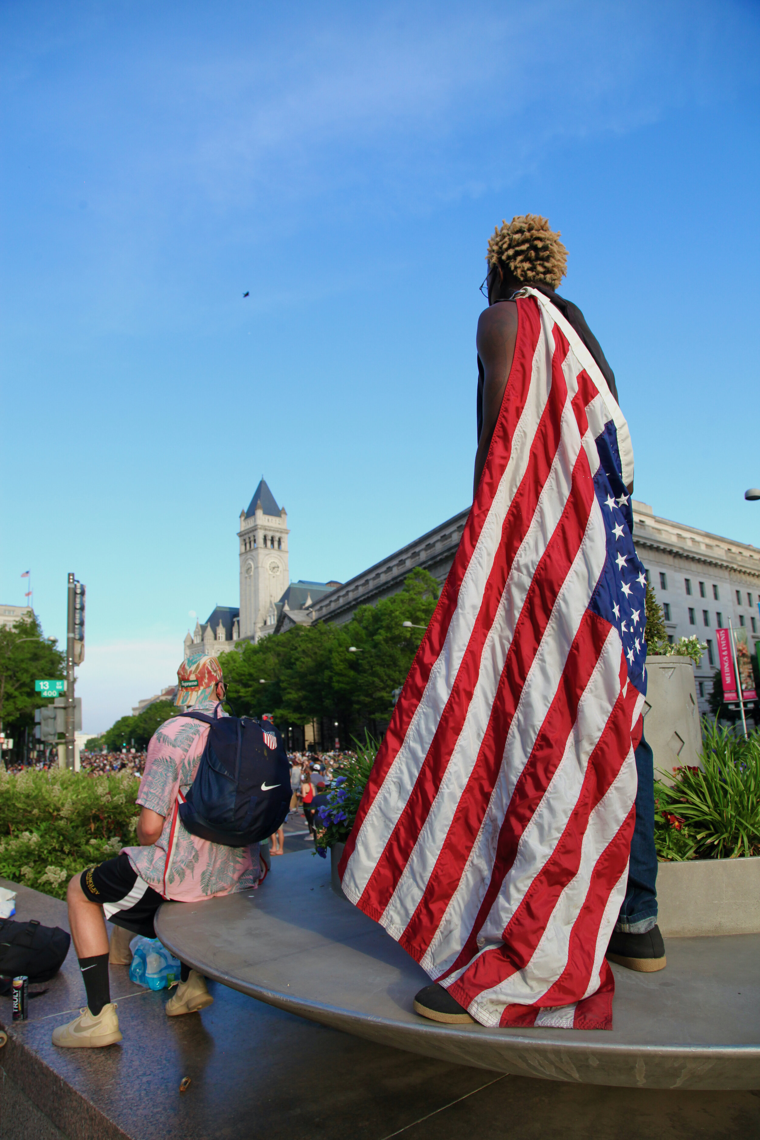 Black Lives Matter from Freedom Plaza to the Capitol, 2020.
