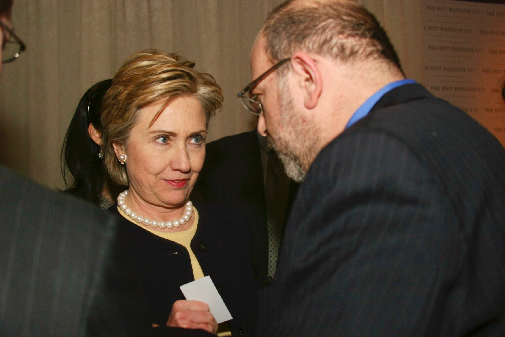 A Businesscard for Senator Clinton, 2007.
