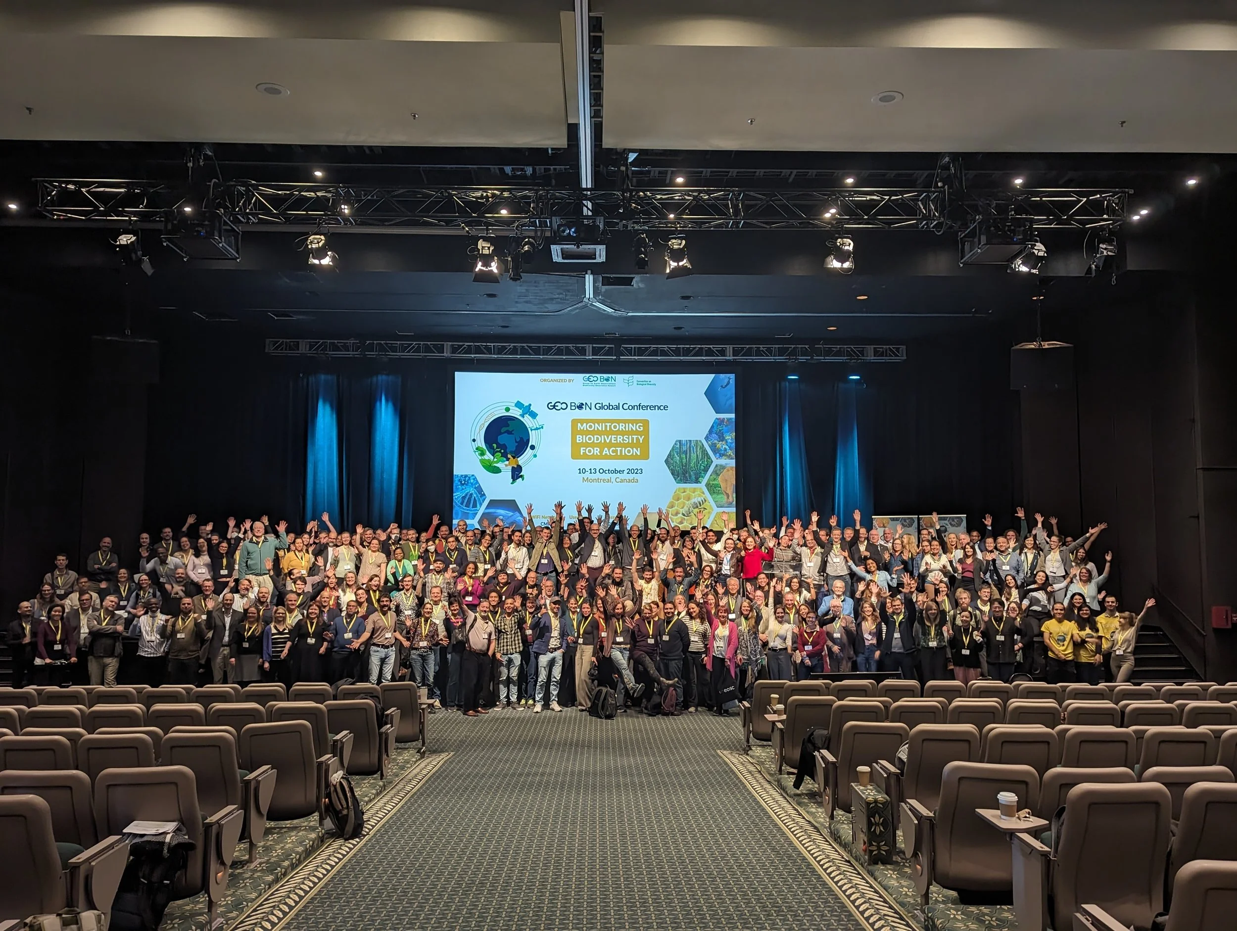 The Gonzalez Lab at the GEO BON Conference 2023