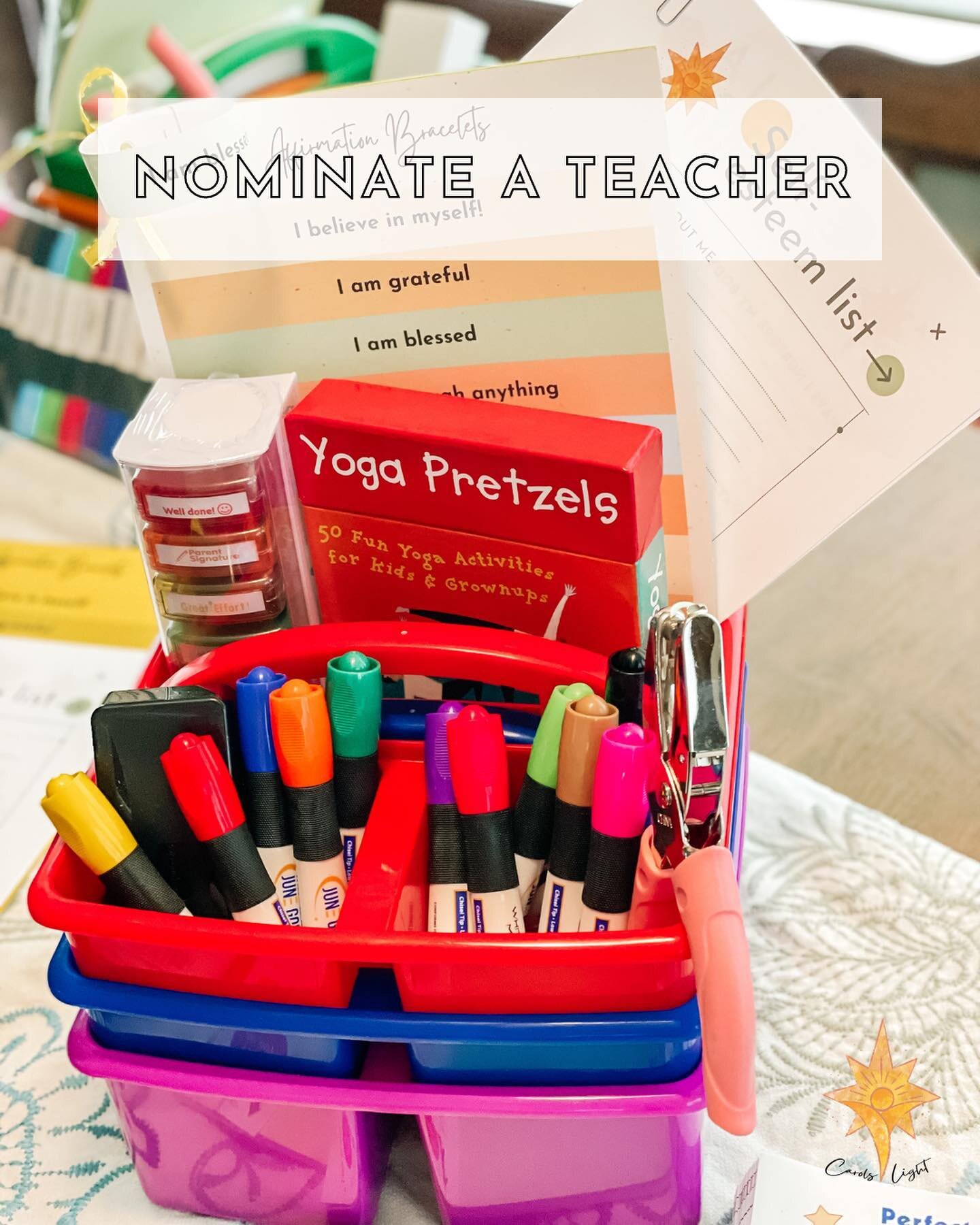 CALLING ALL FRIENDS &amp; FAMILY OF TEACHERS! 🧡

We&rsquo;re turning to YOU to find a teacher we can help. 

As the school year begins, teachers are looking for extra supplies. Do you know someone with a WishList of items they need? 📝

Last year, w