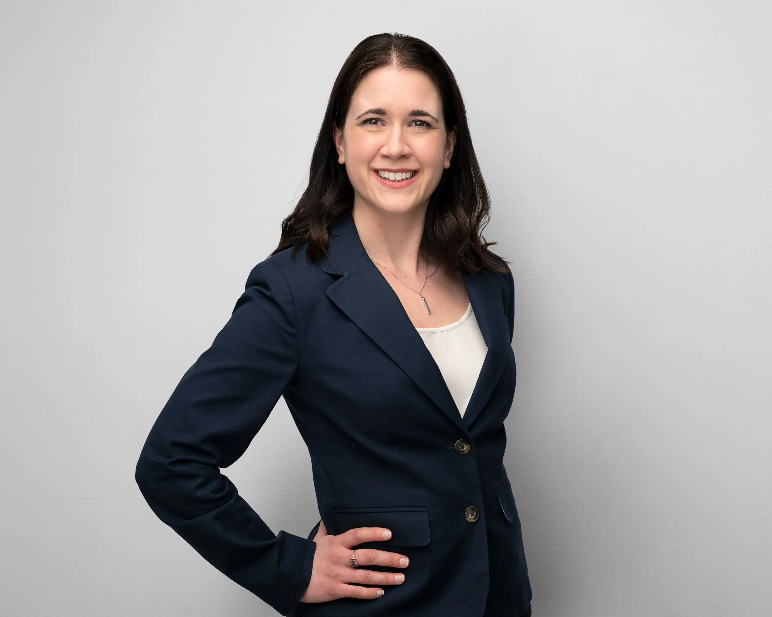 American Wood Council Washington DC Headshots 2023 Heather Navy Suit.jpeg